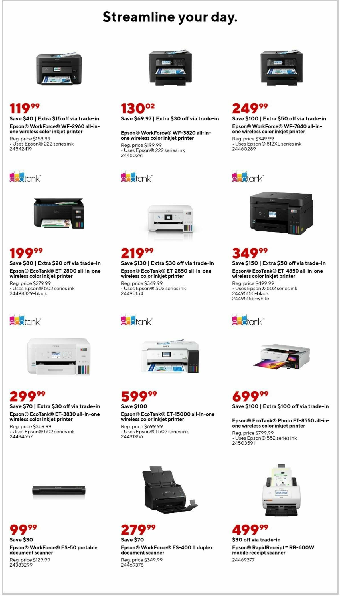 Staples Weekly Ad from September 1