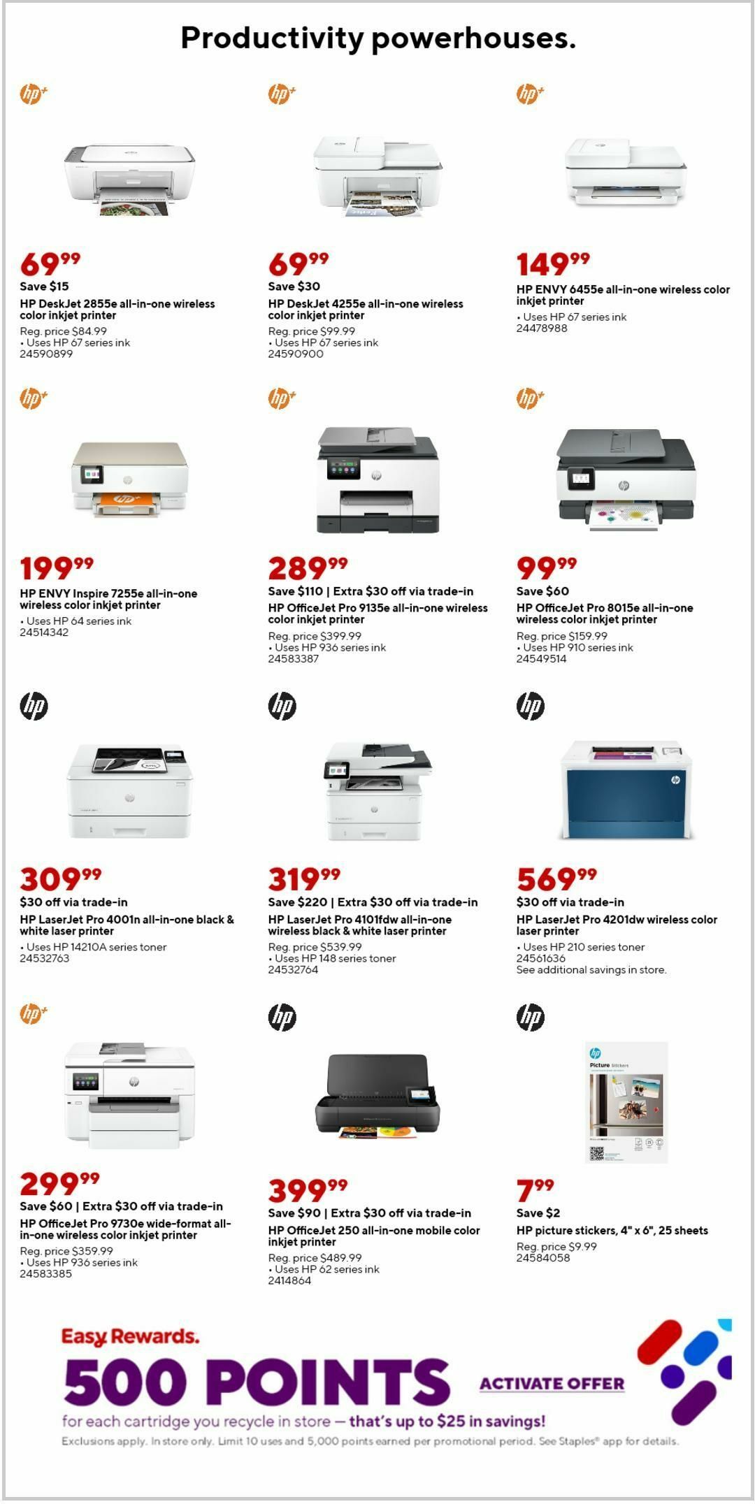 Staples Weekly Ad from September 8