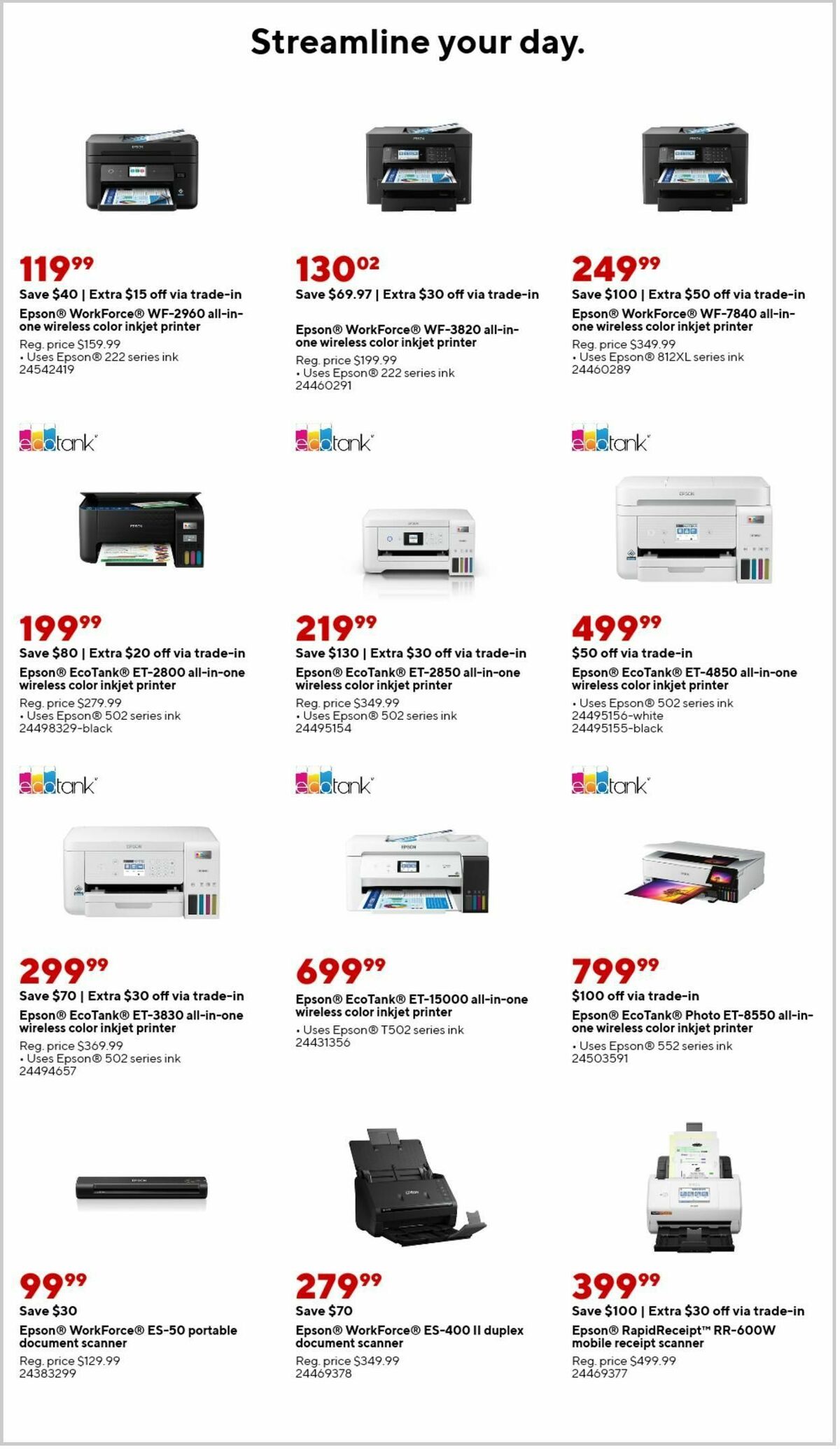 Staples Weekly Ad from September 8