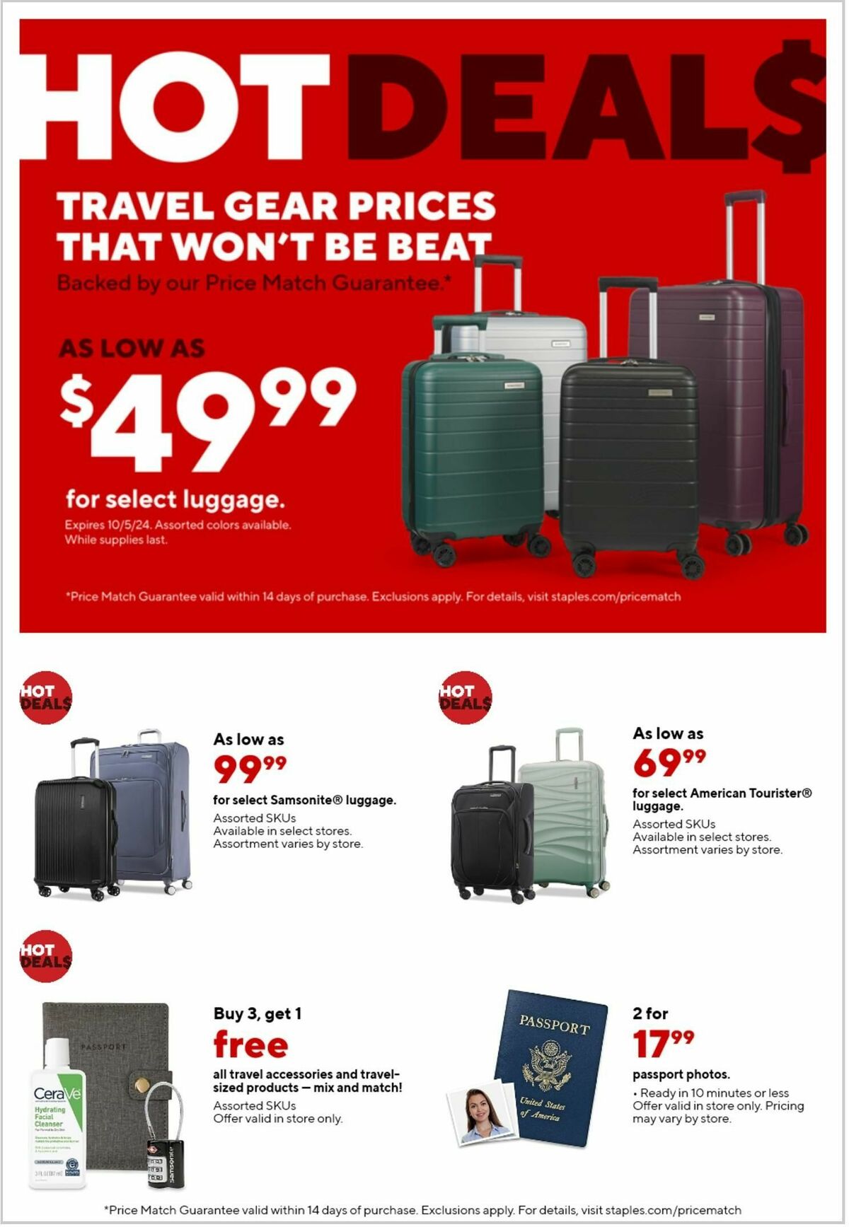 Staples Weekly Ad from September 8