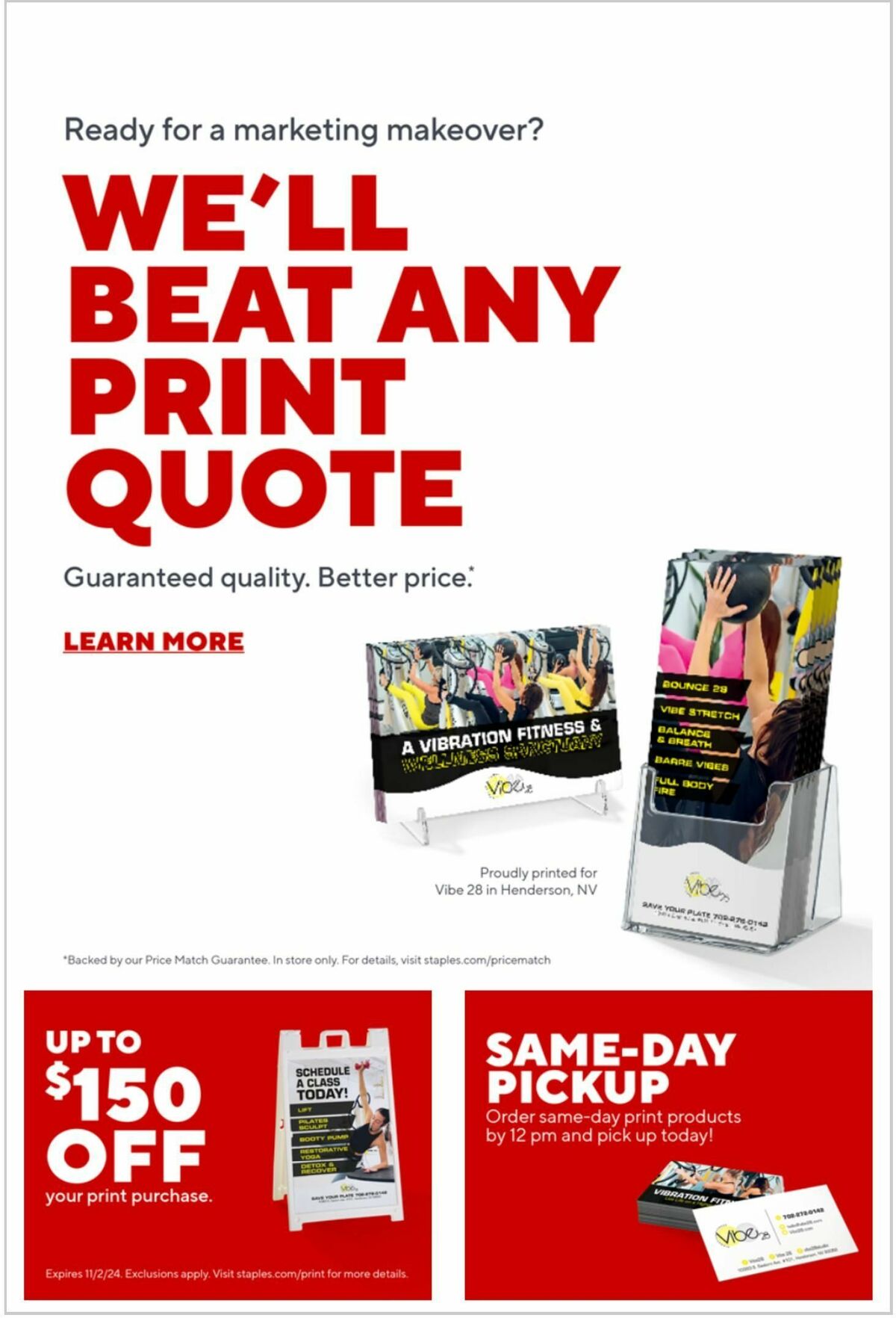 Staples Weekly Ad from September 8