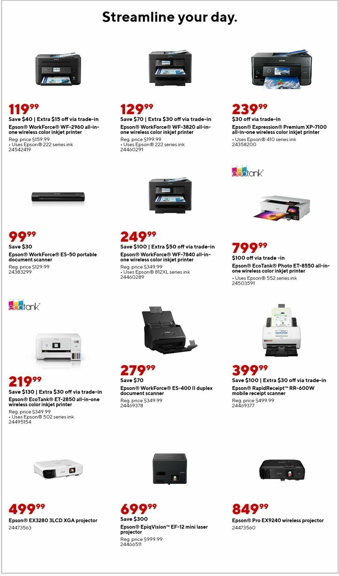 Staples Weekly Ad from September 15