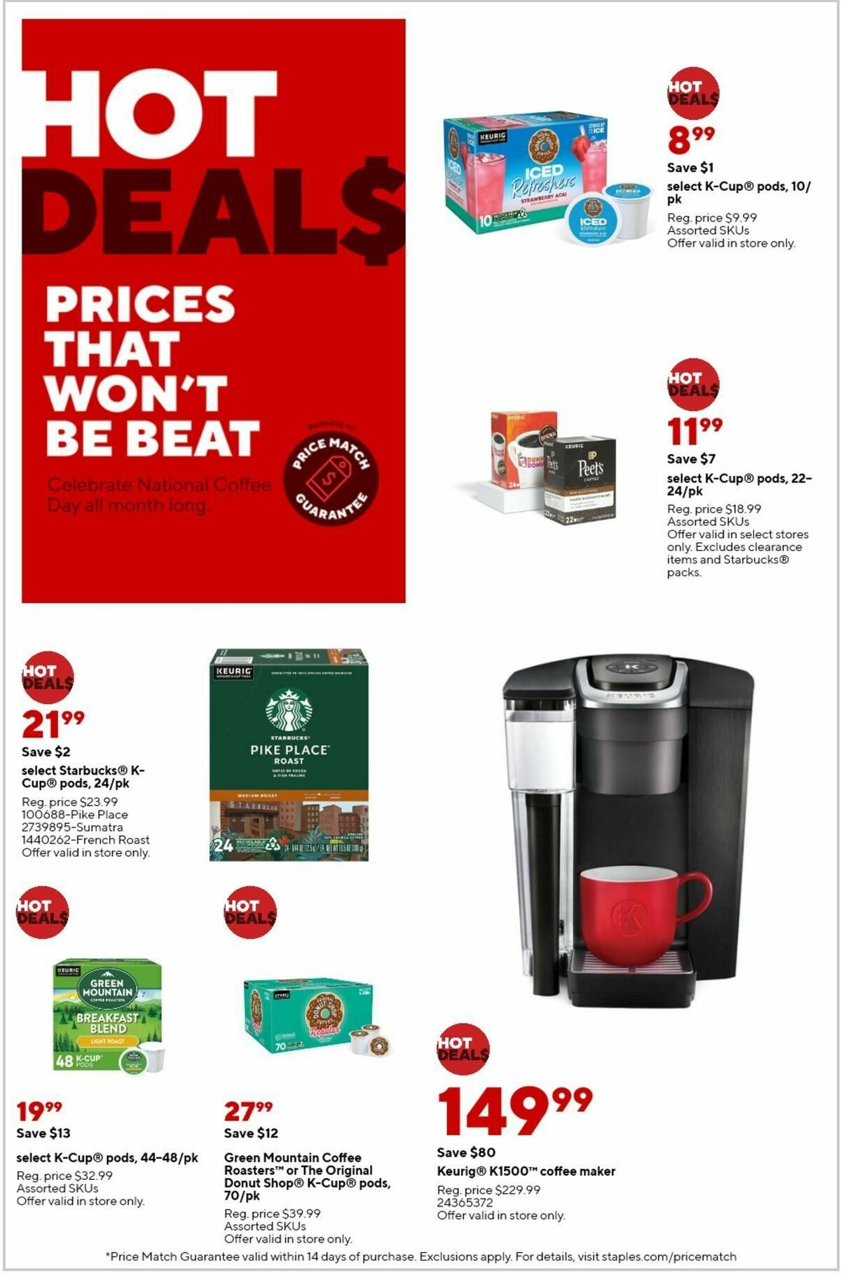 Staples Weekly Ad from September 15