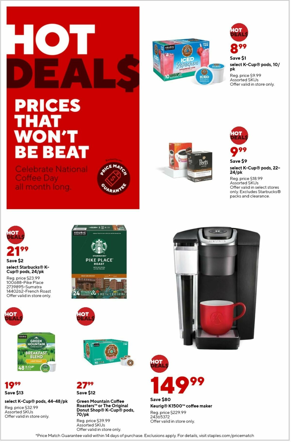 Staples Weekly Ad from September 29