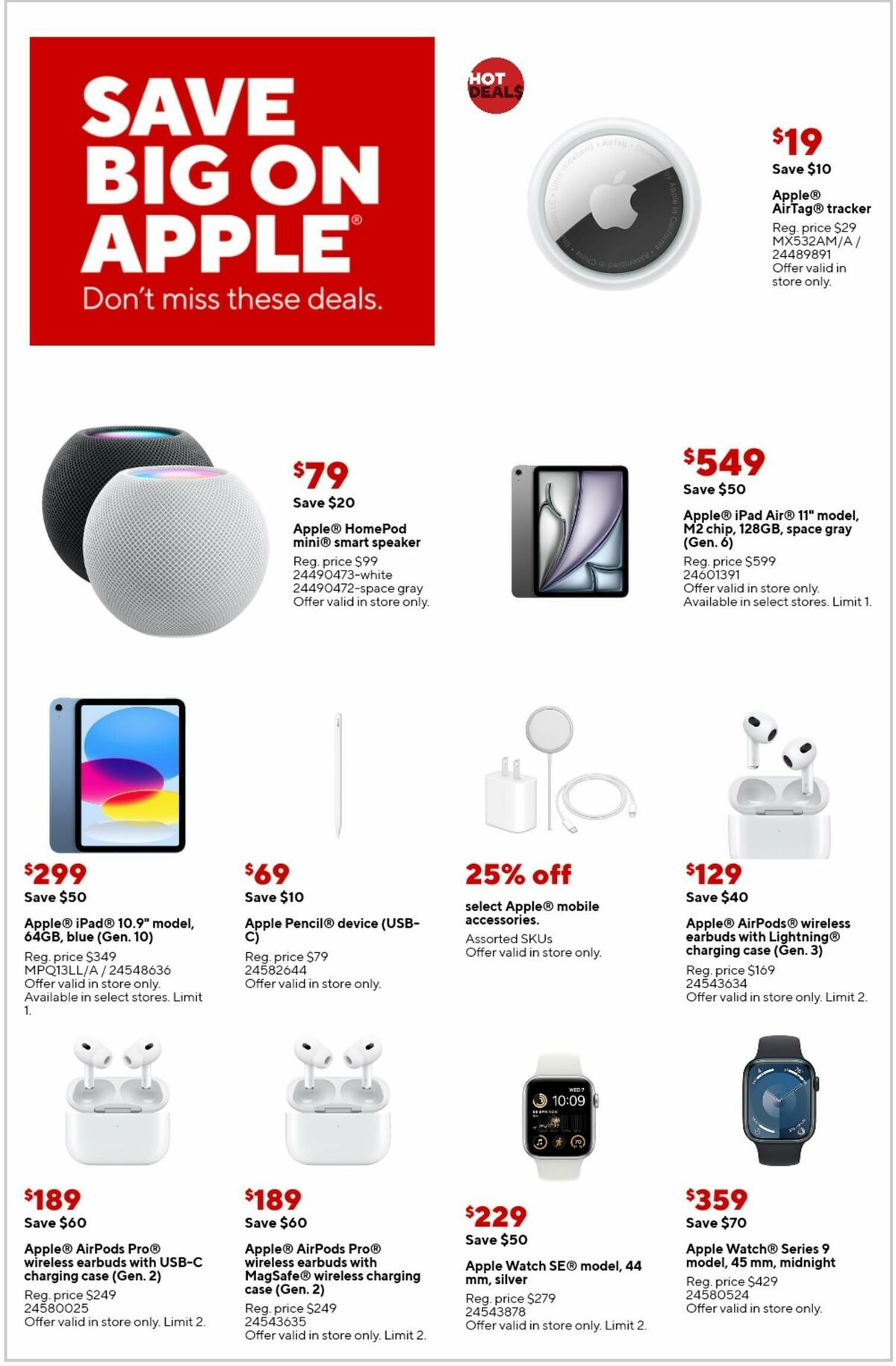 Staples Weekly Ad from September 29