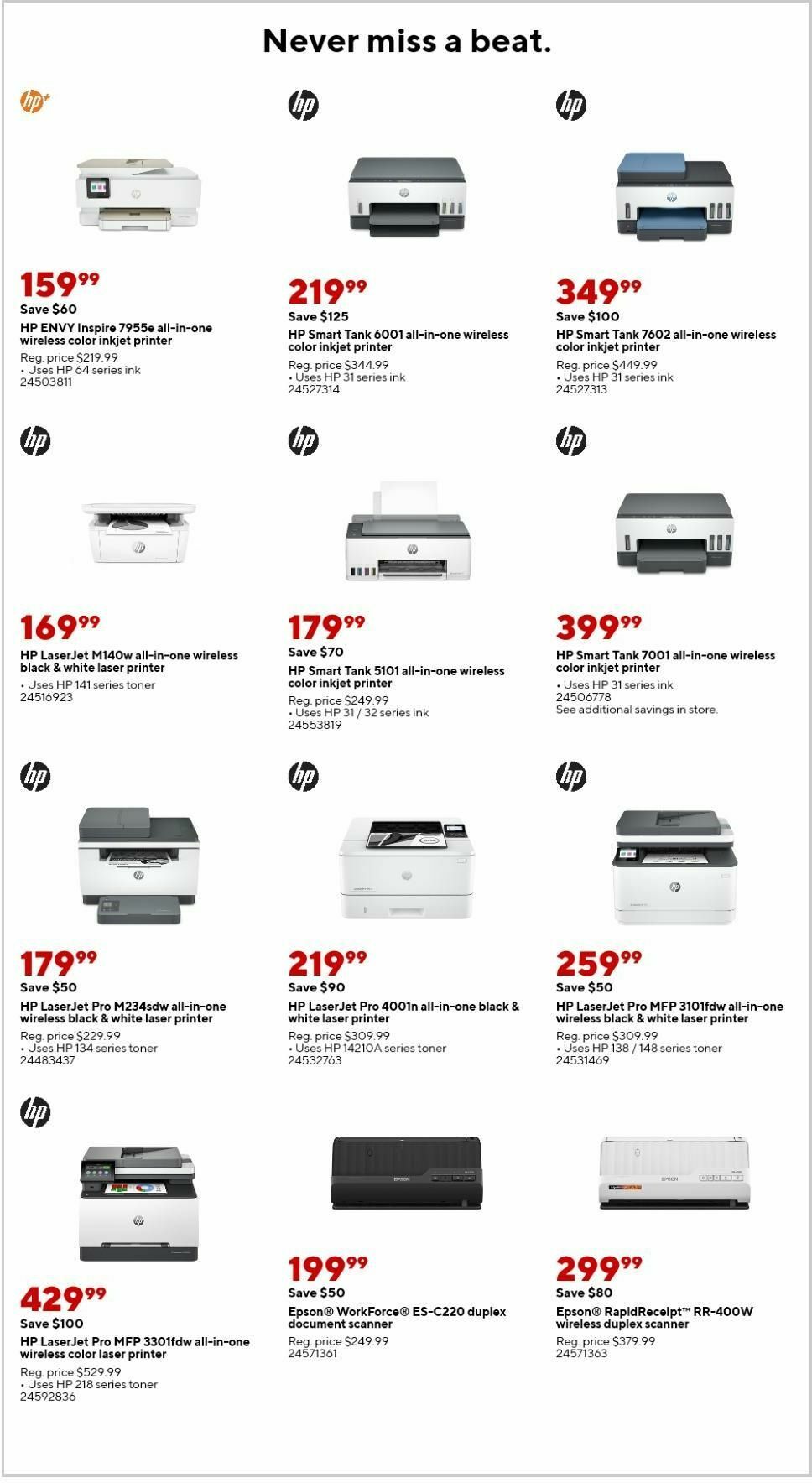 Staples Weekly Ad from October 6