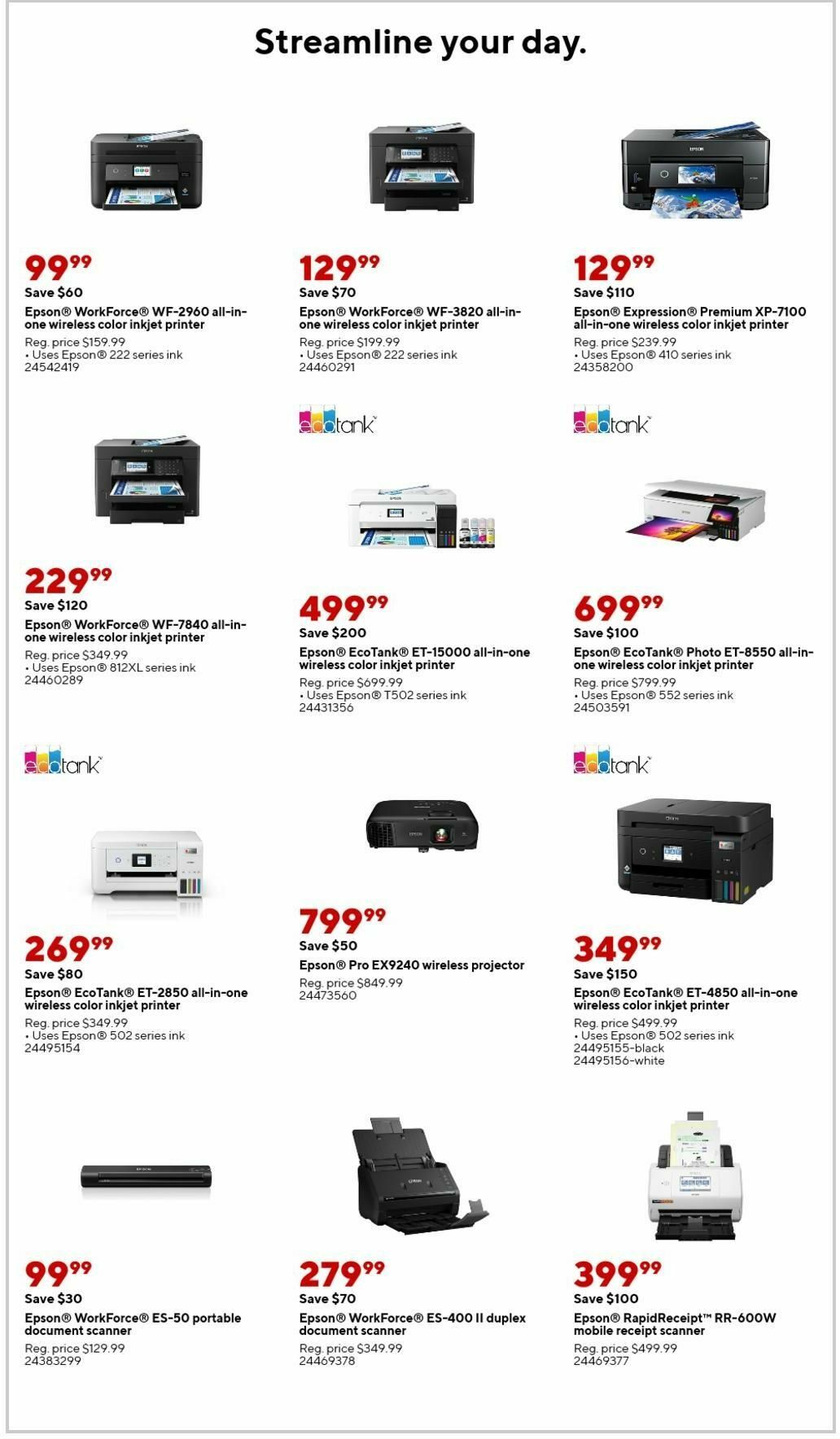 Staples Weekly Ad from October 6