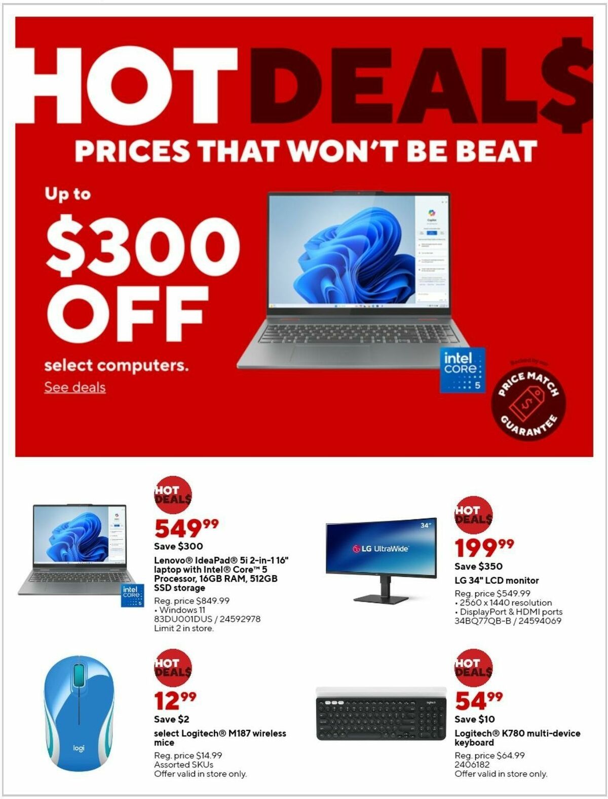 Staples Weekly Ad from October 6