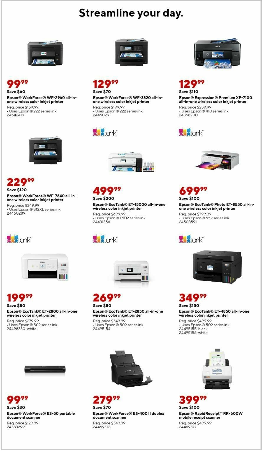 Staples Weekly Ad from October 13