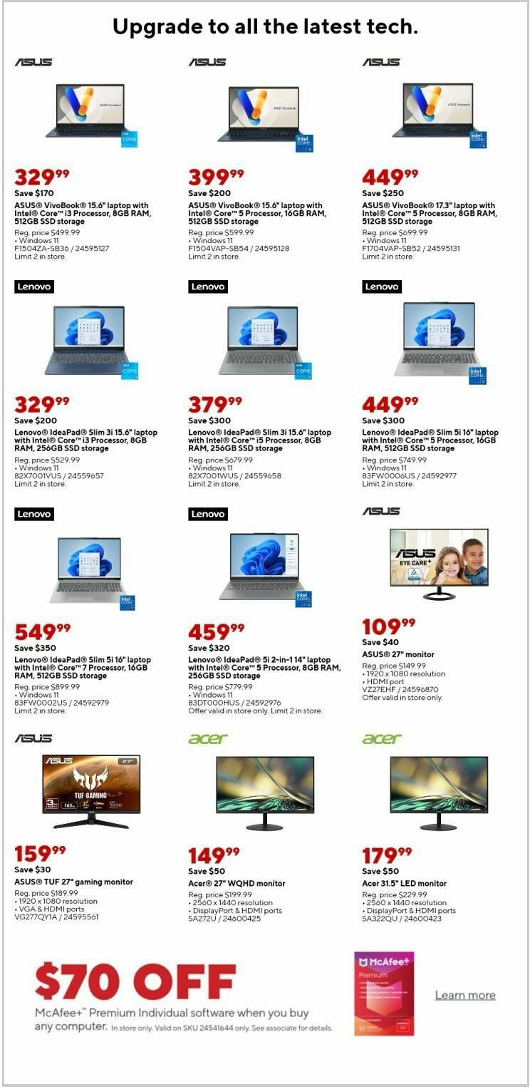 Staples Weekly Ad from October 13