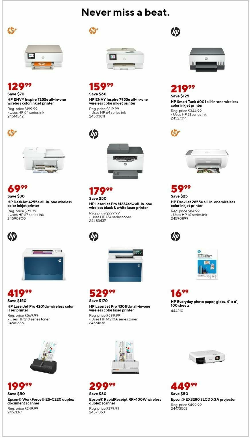 Staples Weekly Ad from October 13