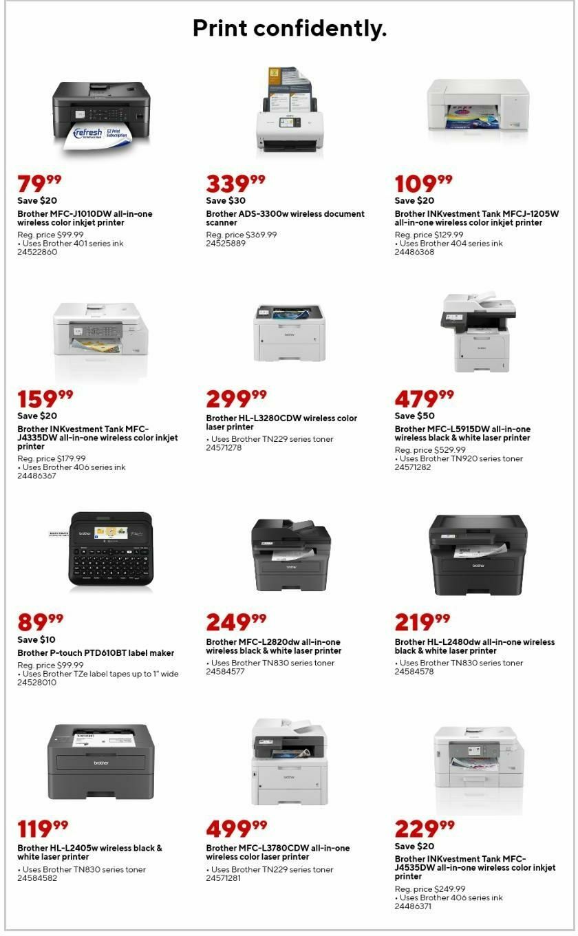 Staples Weekly Ad from October 20