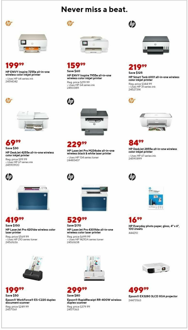 Staples Weekly Ad from October 20