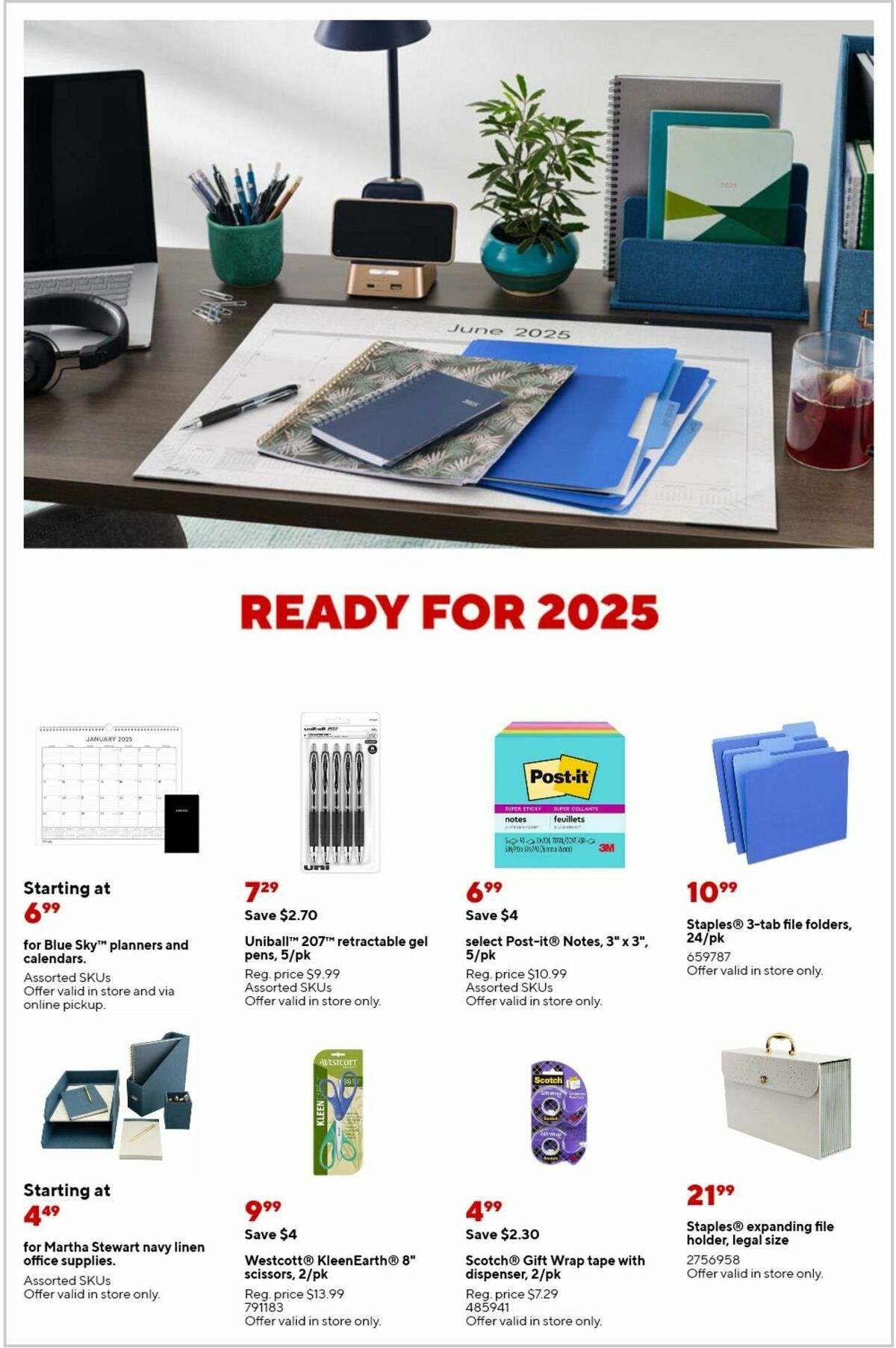 Staples Weekly Ad from October 27