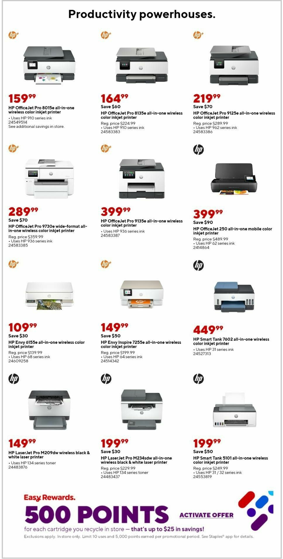 Staples Weekly Ad from October 27