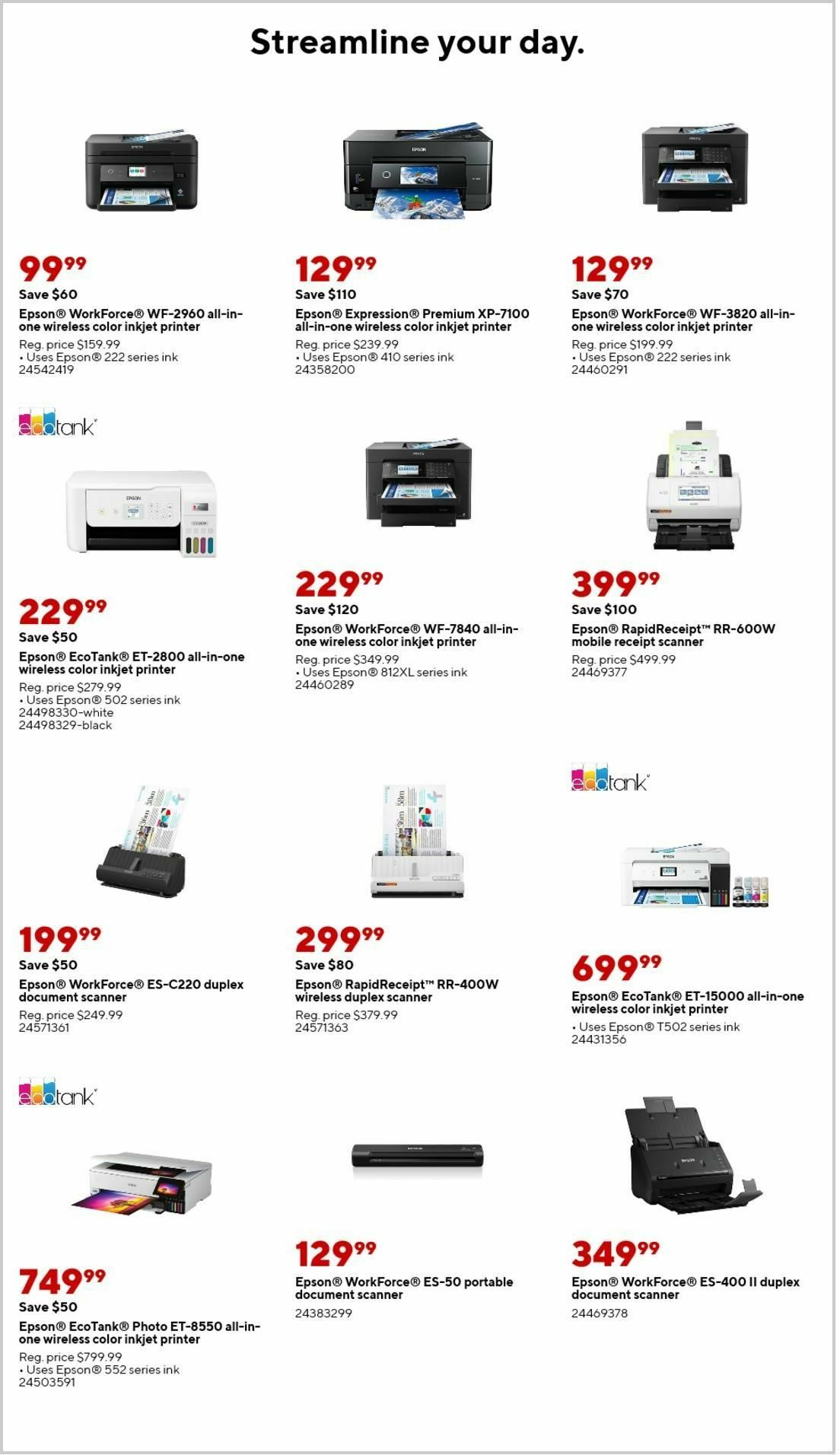 Staples Weekly Ad from October 27