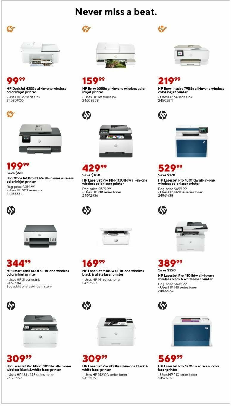 Staples Weekly Ad from November 3