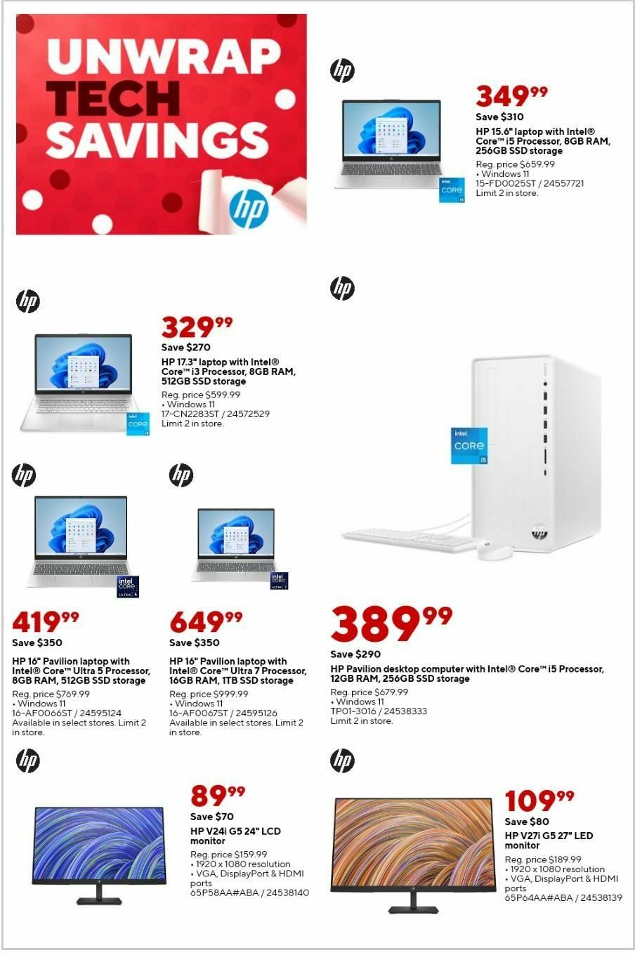 Staples Weekly Ad from November 3