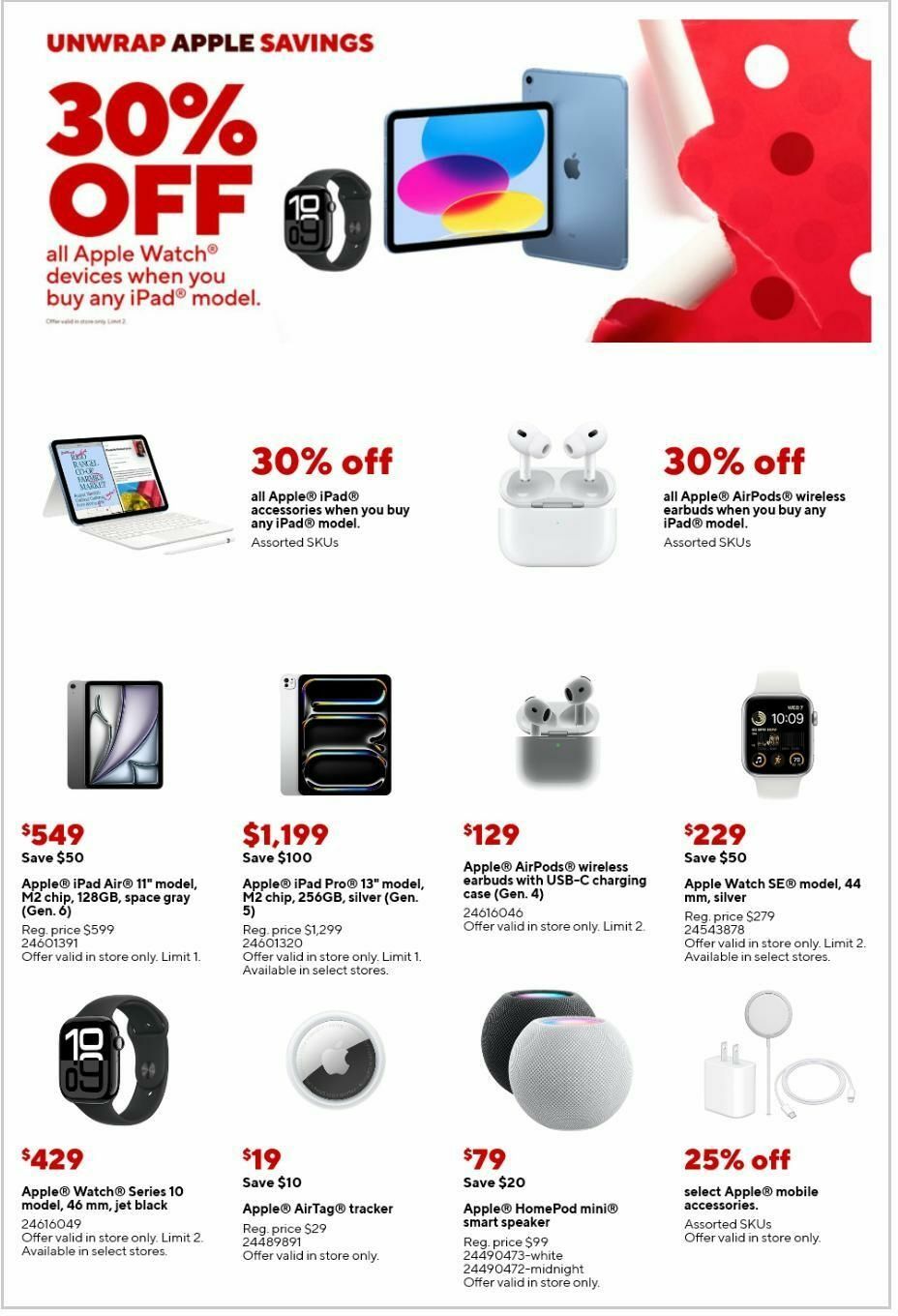 Staples Weekly Ad from November 3