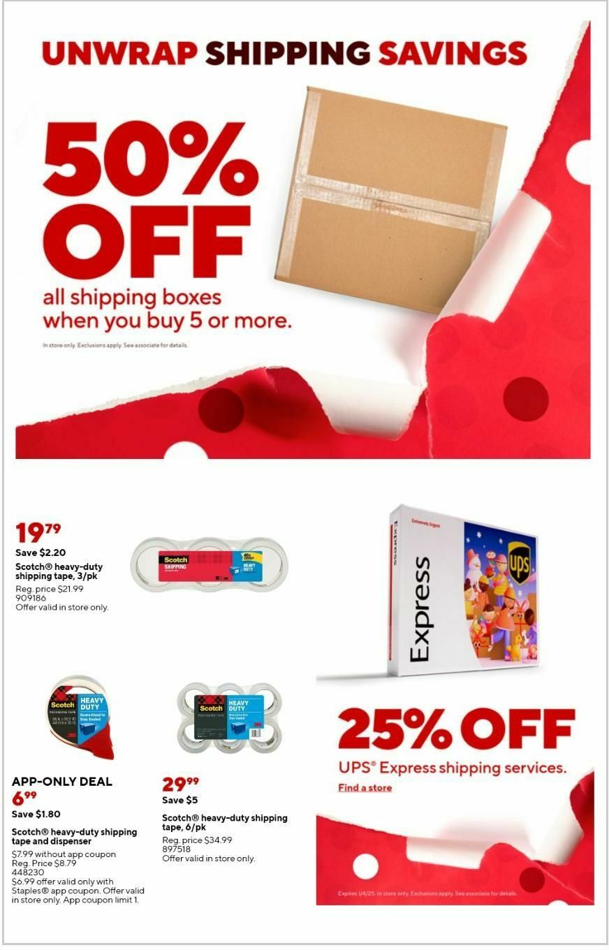 Staples Weekly Ad from November 3