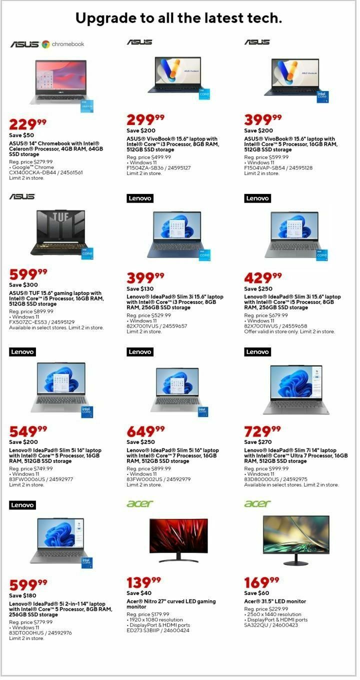 Staples Weekly Ad from November 3