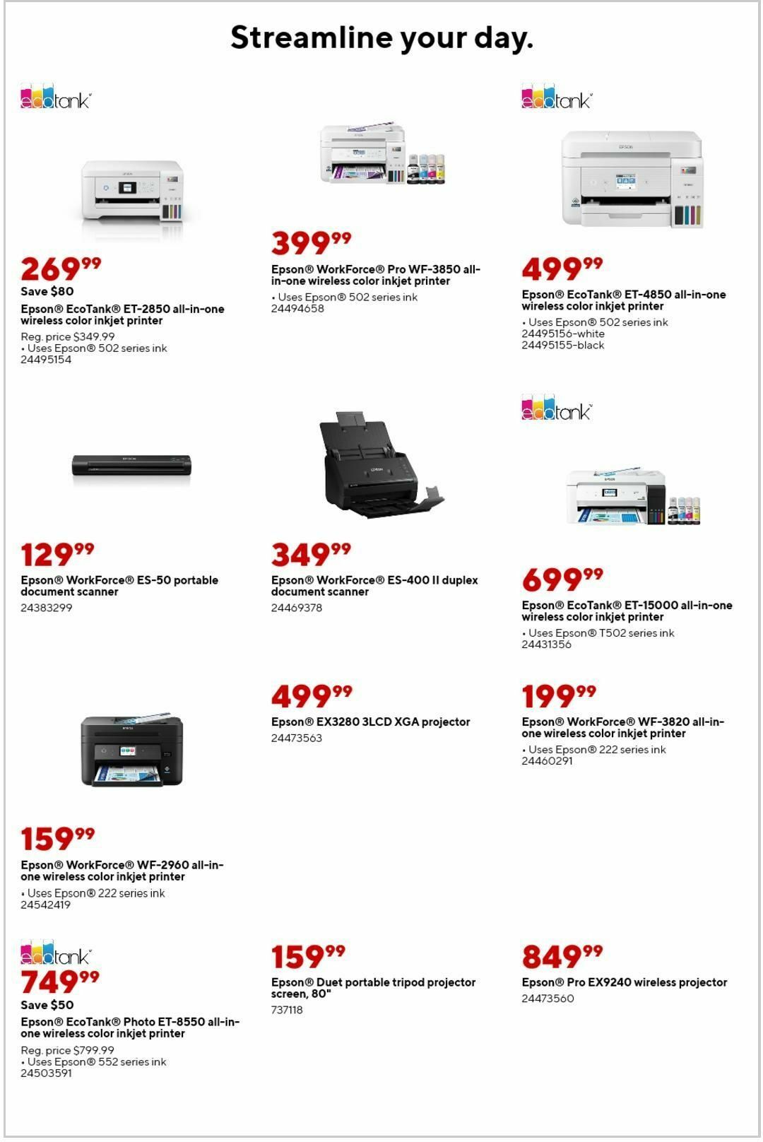 Staples Weekly Ad from November 10