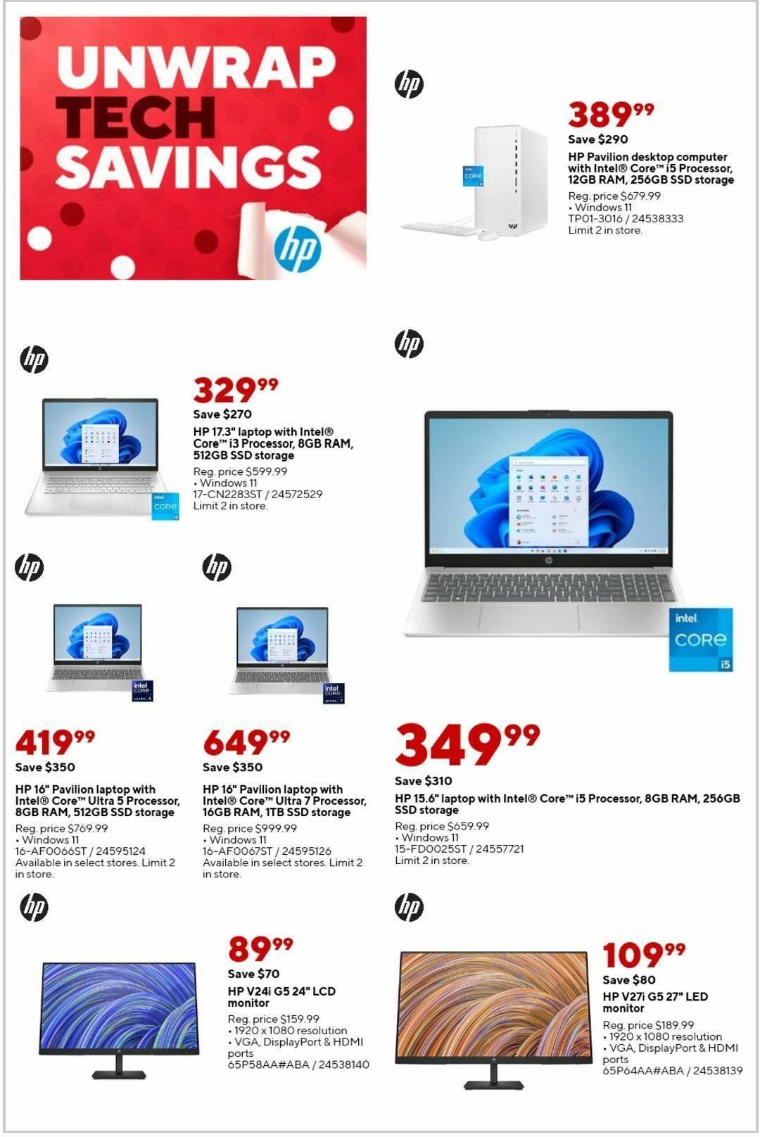 Staples Weekly Ad from November 10