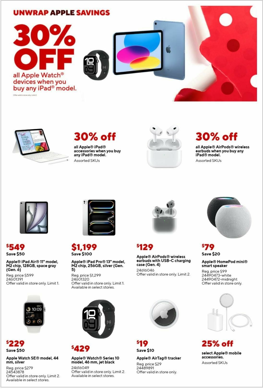 Staples Weekly Ad from November 10