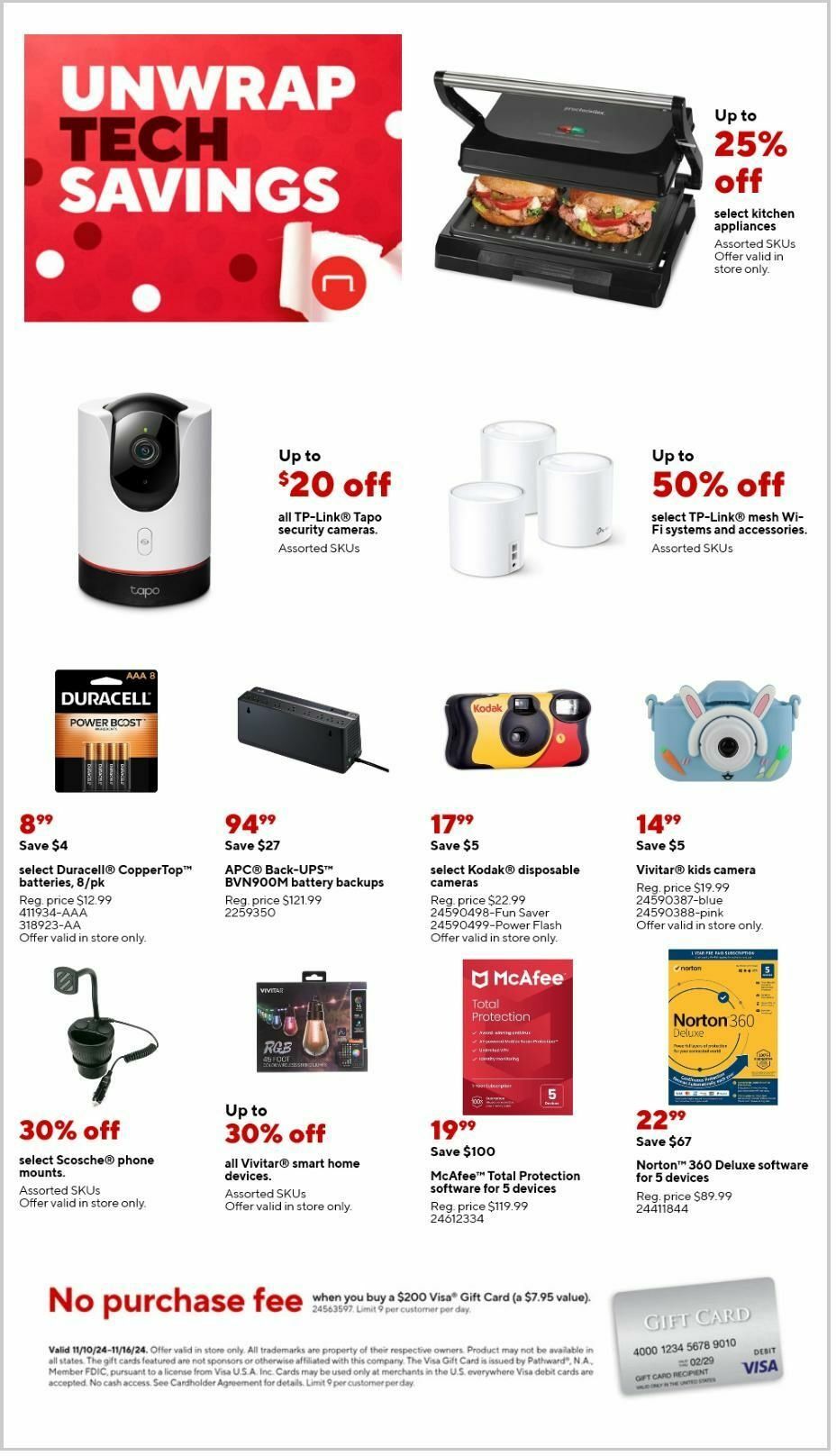 Staples Weekly Ad from November 10