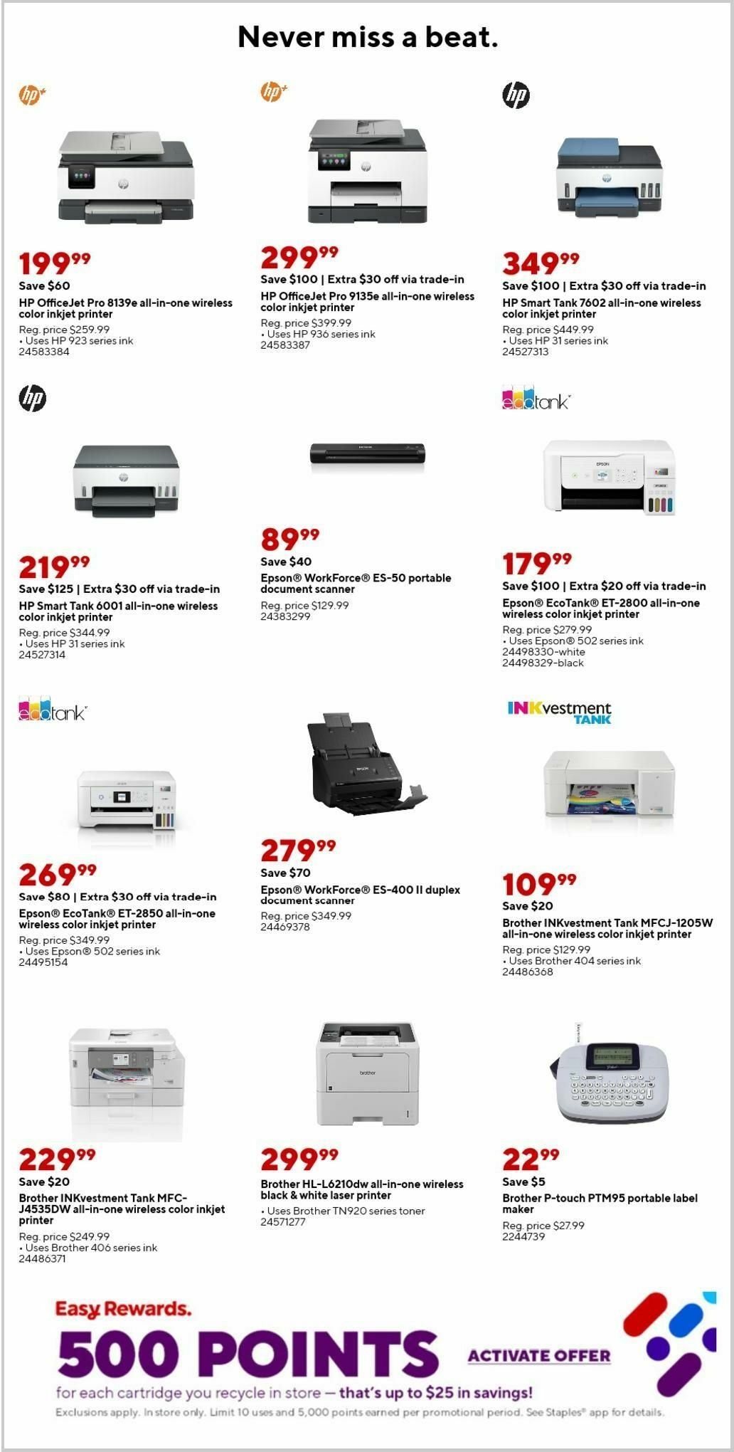 Staples Weekly Ad from November 17