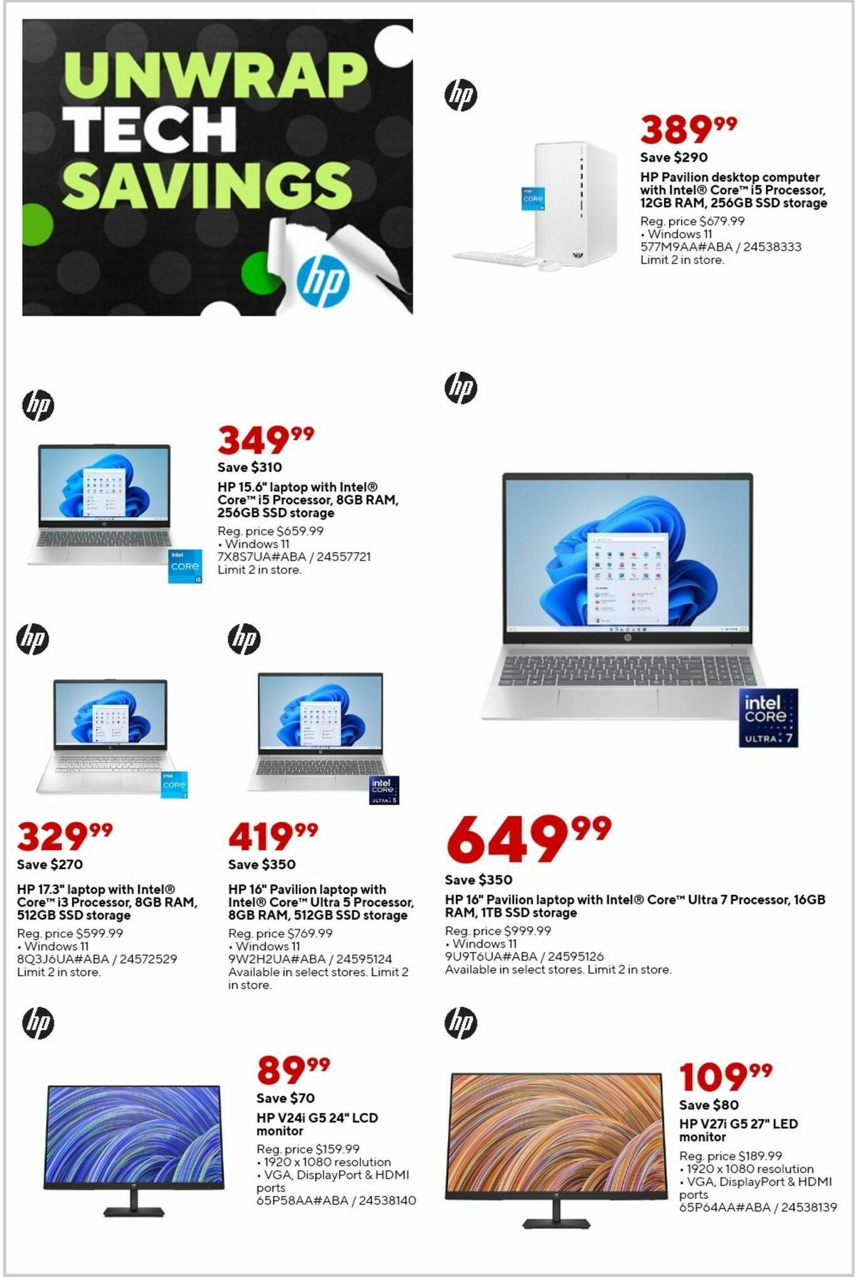 Staples Weekly Ad from November 17