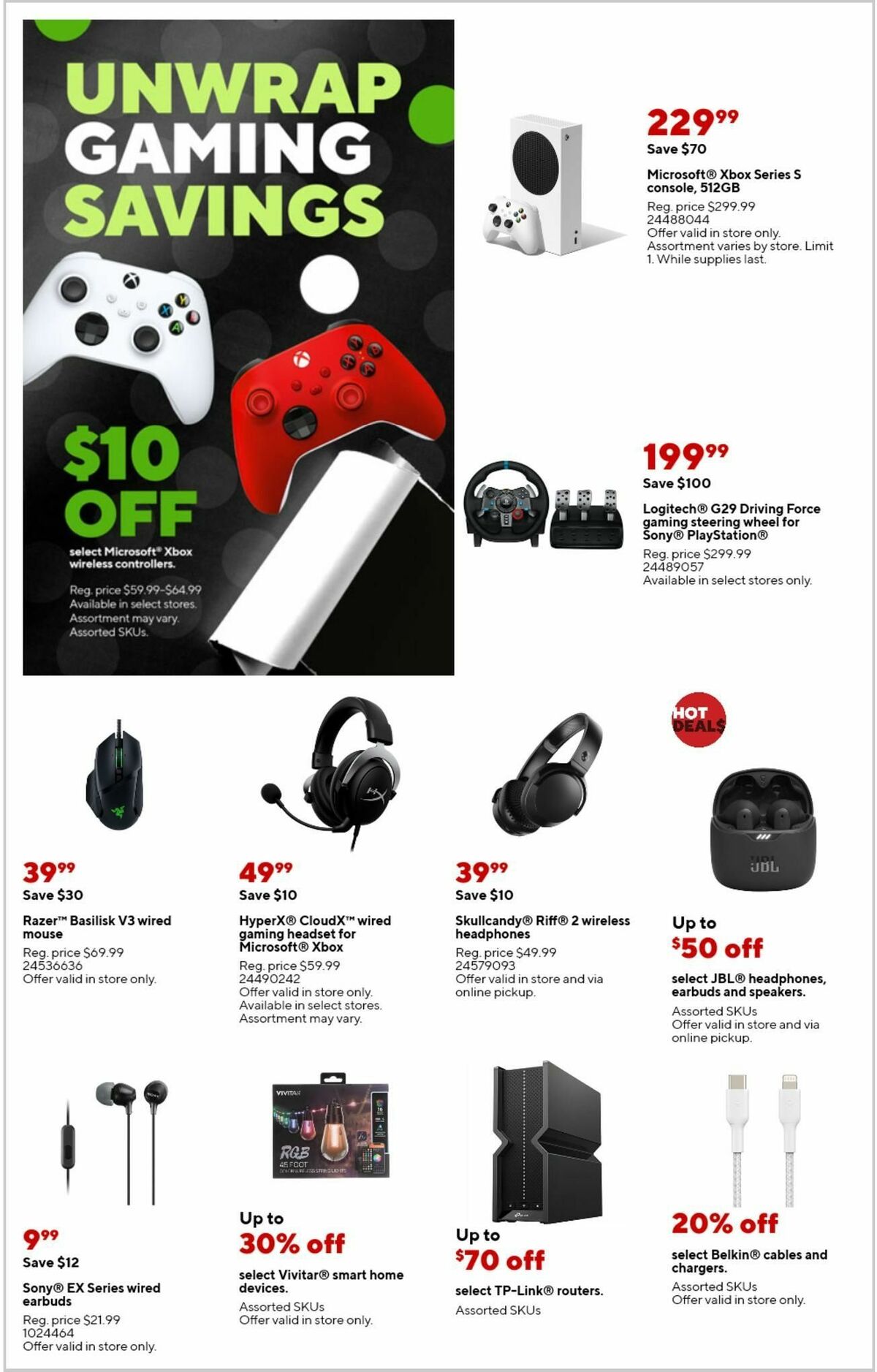 Staples Weekly Ad from November 17