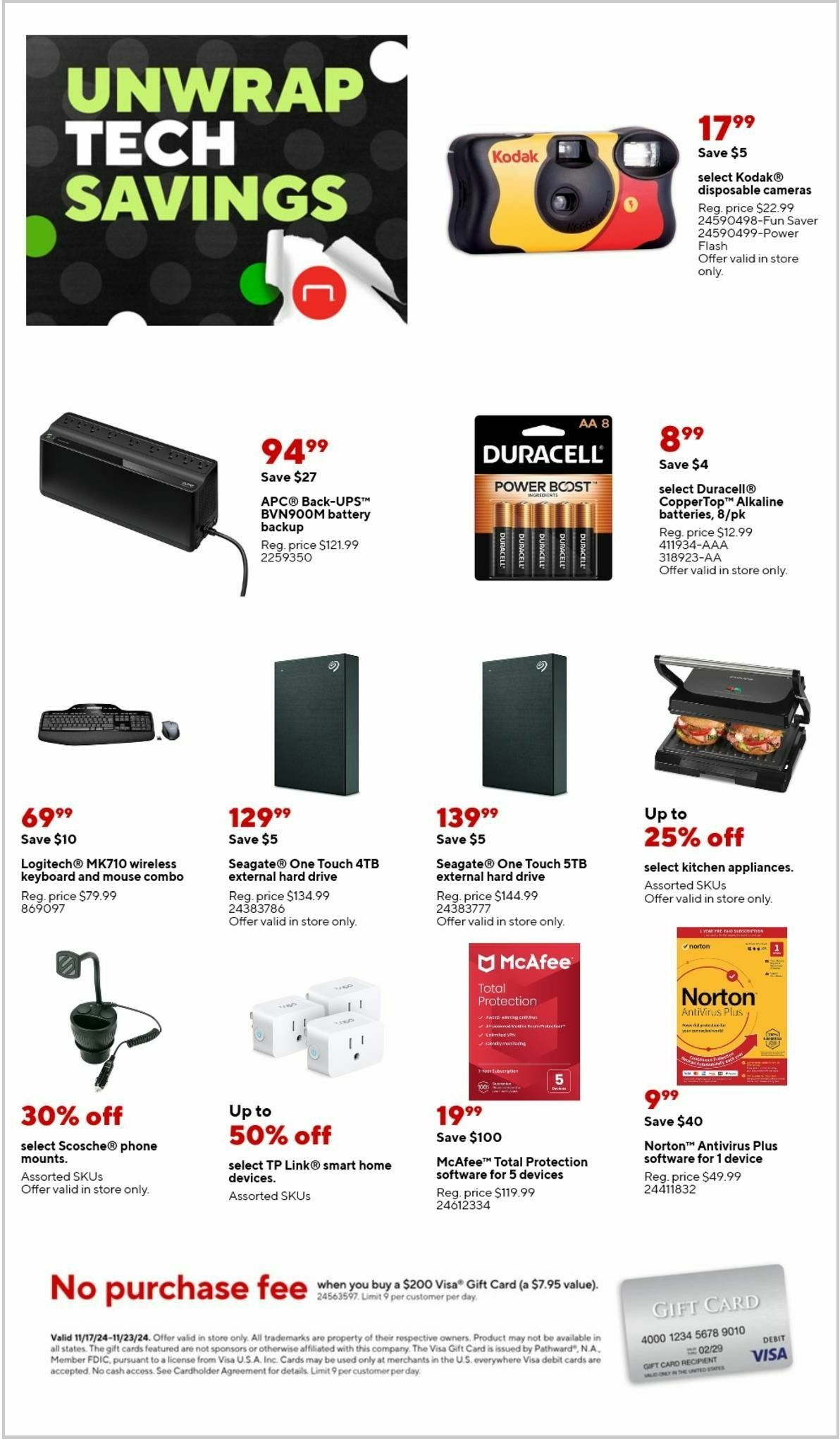 Staples Weekly Ad from November 17