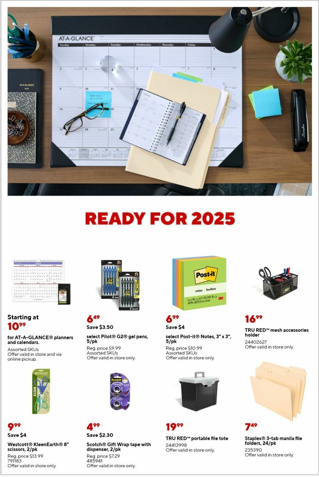 Staples Weekly Ad from November 24