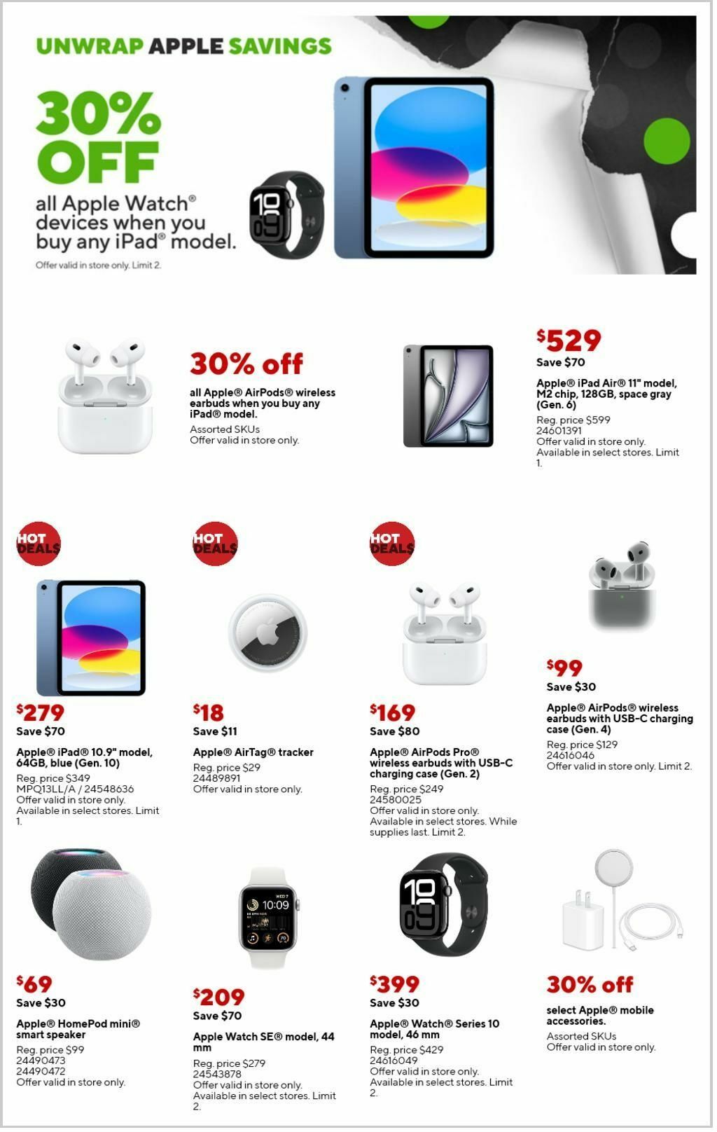 Staples Weekly Ad from November 24