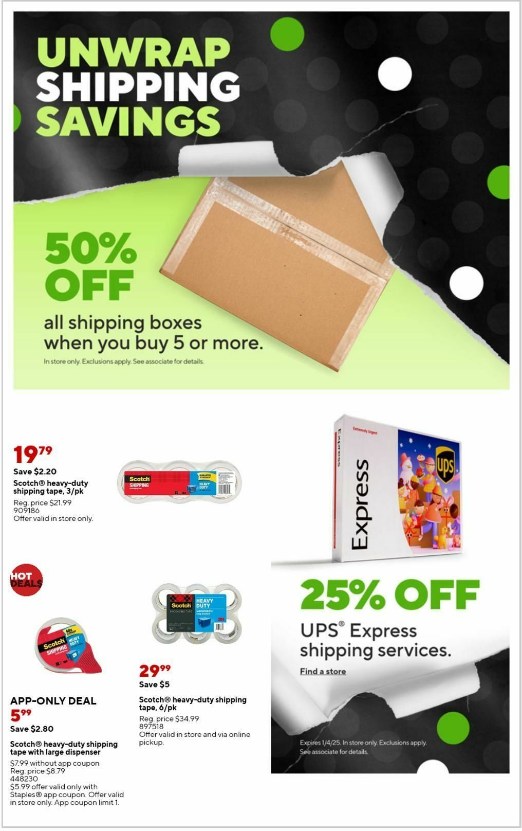 Staples Weekly Ad from November 24