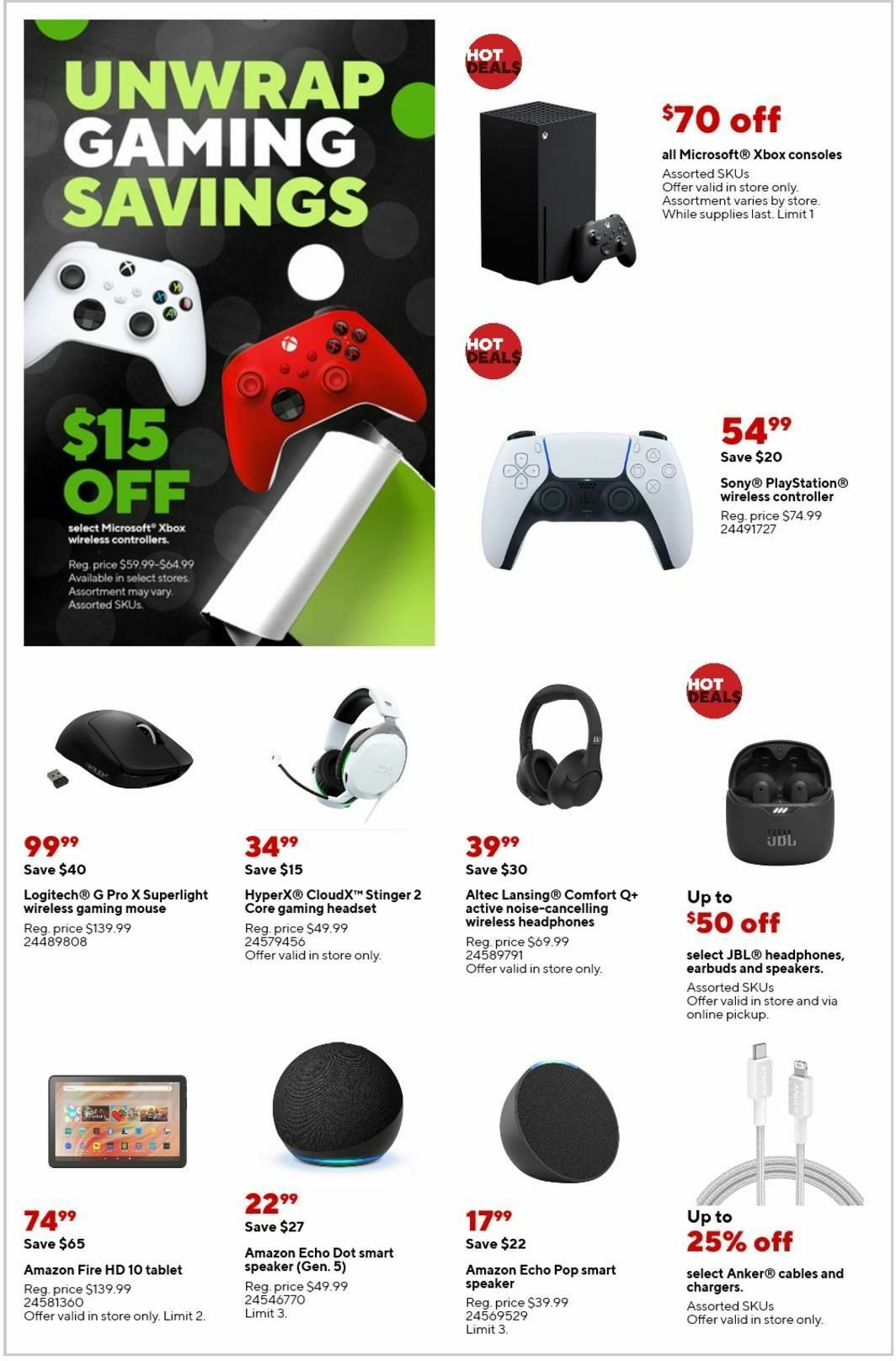 Staples Weekly Ad from November 24