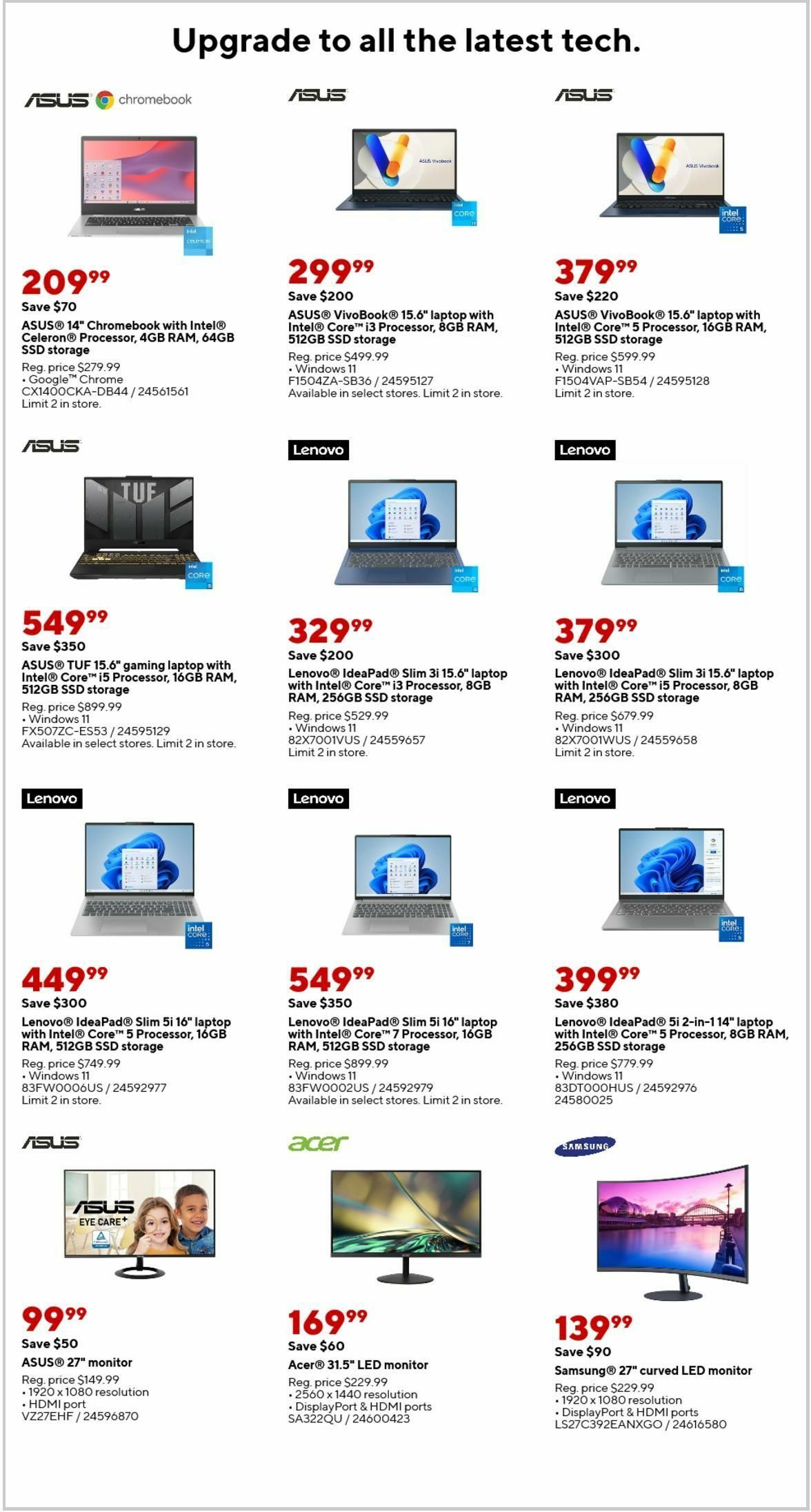 Staples Weekly Ad from December 1