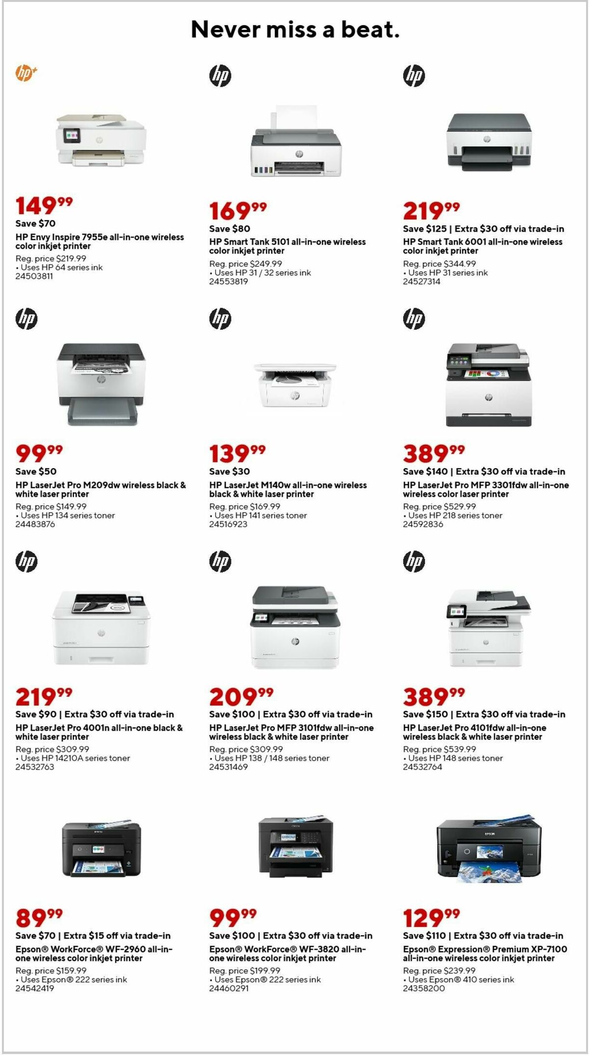 Staples Weekly Ad from December 1