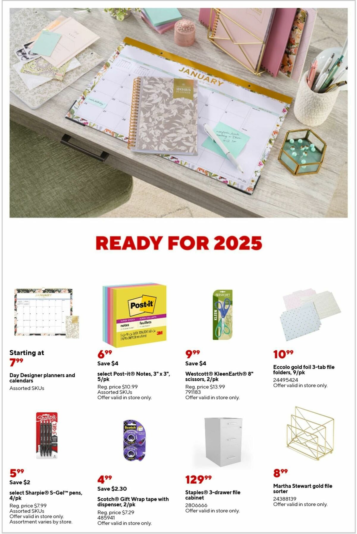 Staples Weekly Ad from December 1