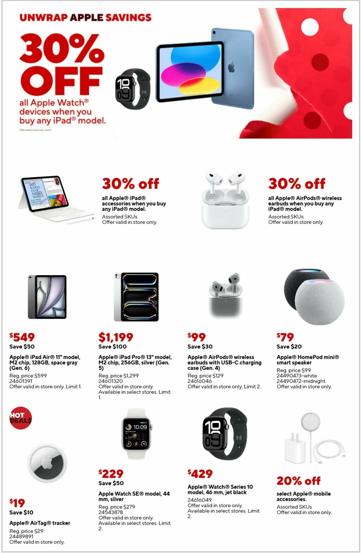 Staples Weekly Ad from December 1