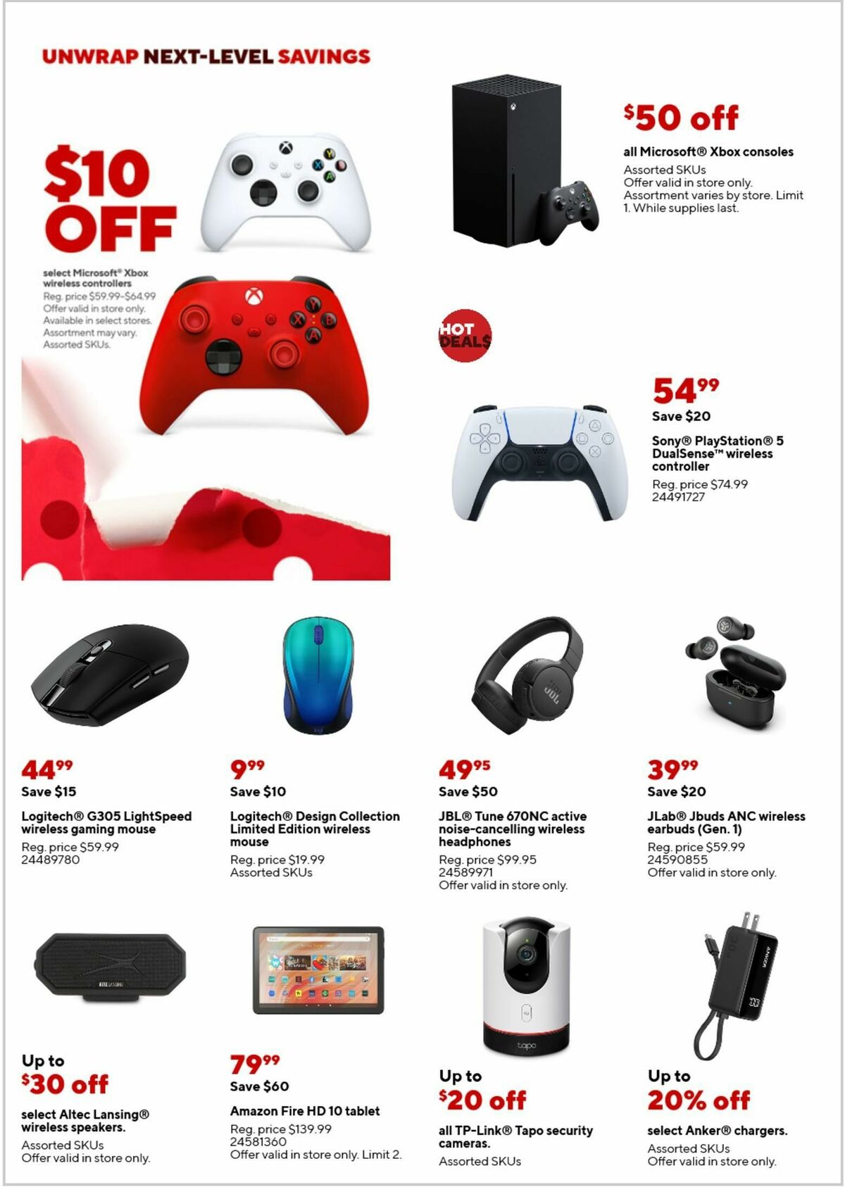 Staples Weekly Ad from December 1