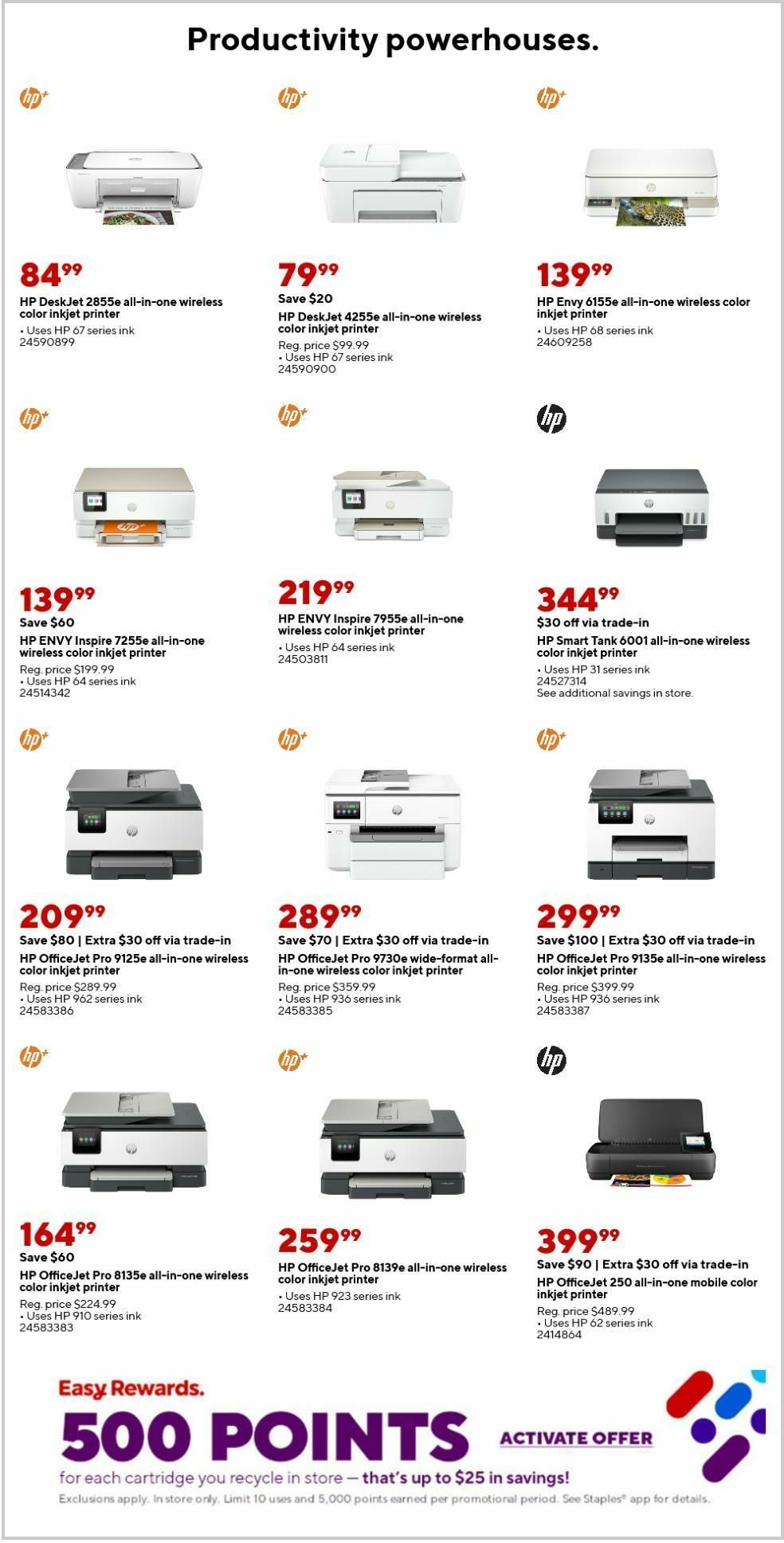 Staples Weekly Ad from December 22