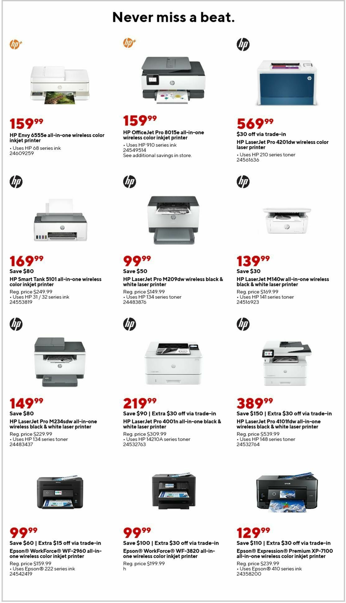 Staples Weekly Ad from December 22