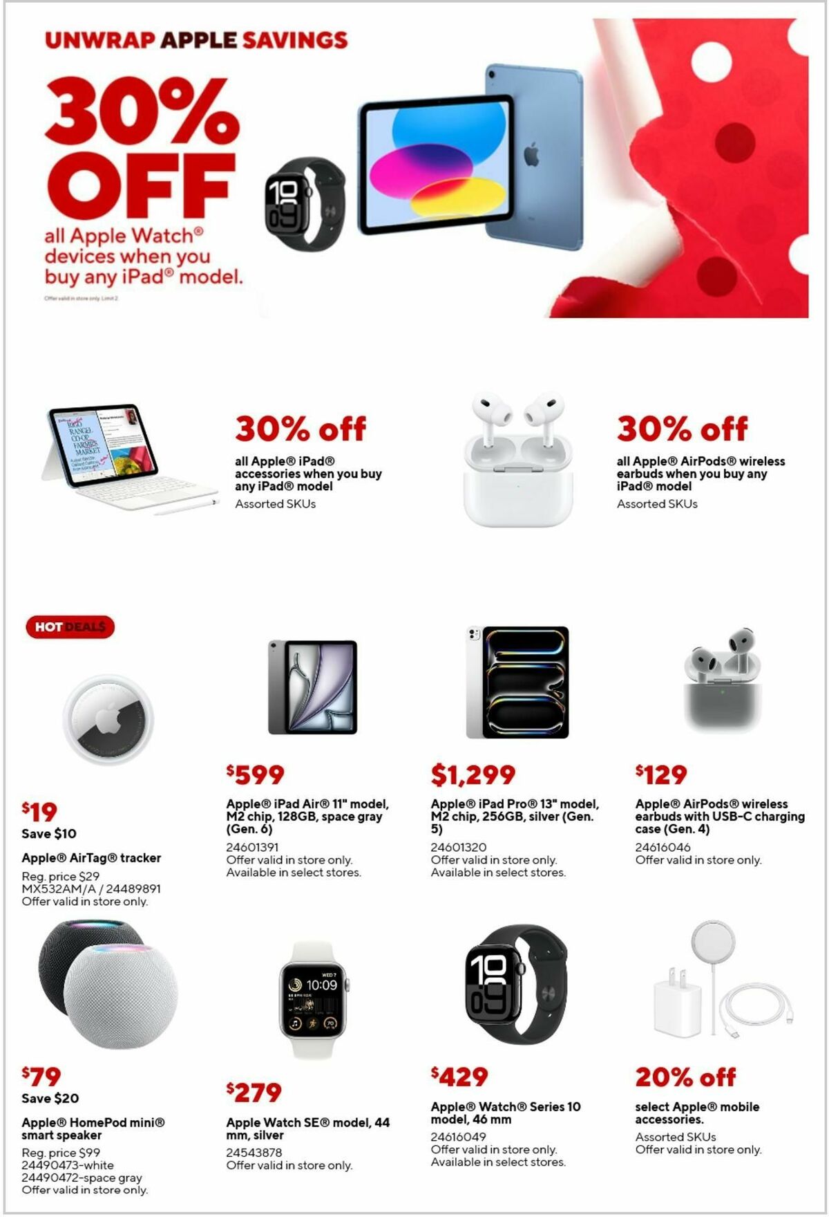 Staples Weekly Ad from December 22