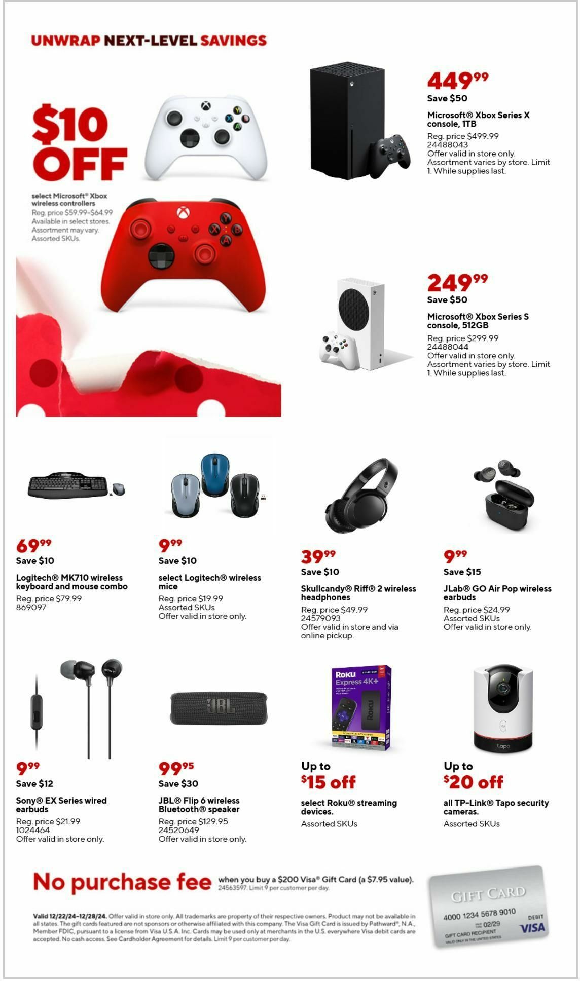 Staples Weekly Ad from December 22