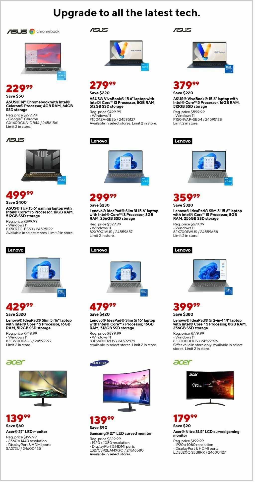 Staples Weekly Ad from December 22