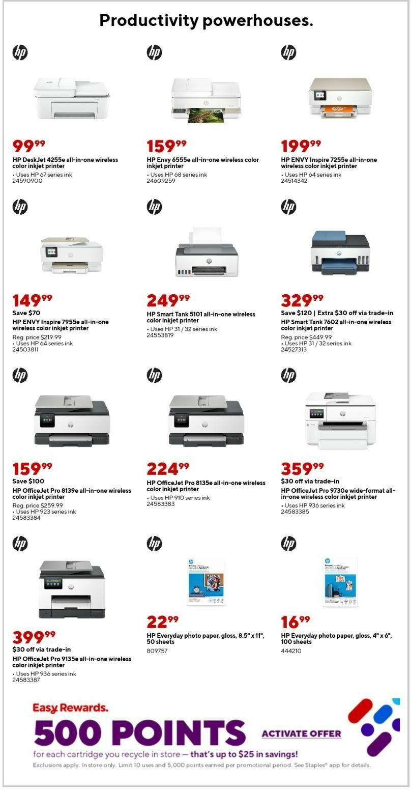 Staples Weekly Ad from December 29