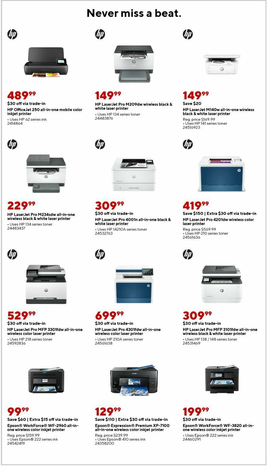 Staples Weekly Ad from December 29