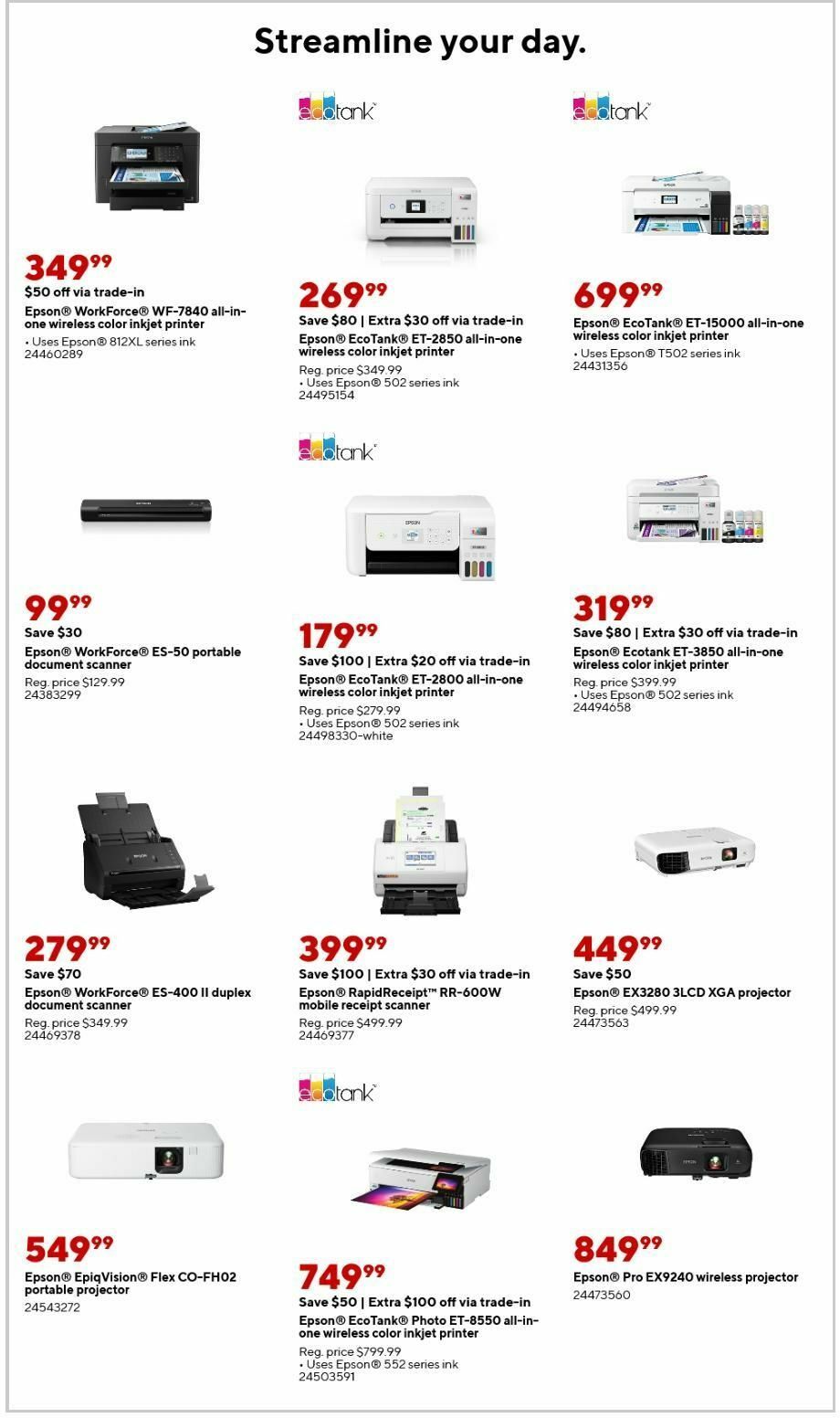 Staples Weekly Ad from December 29